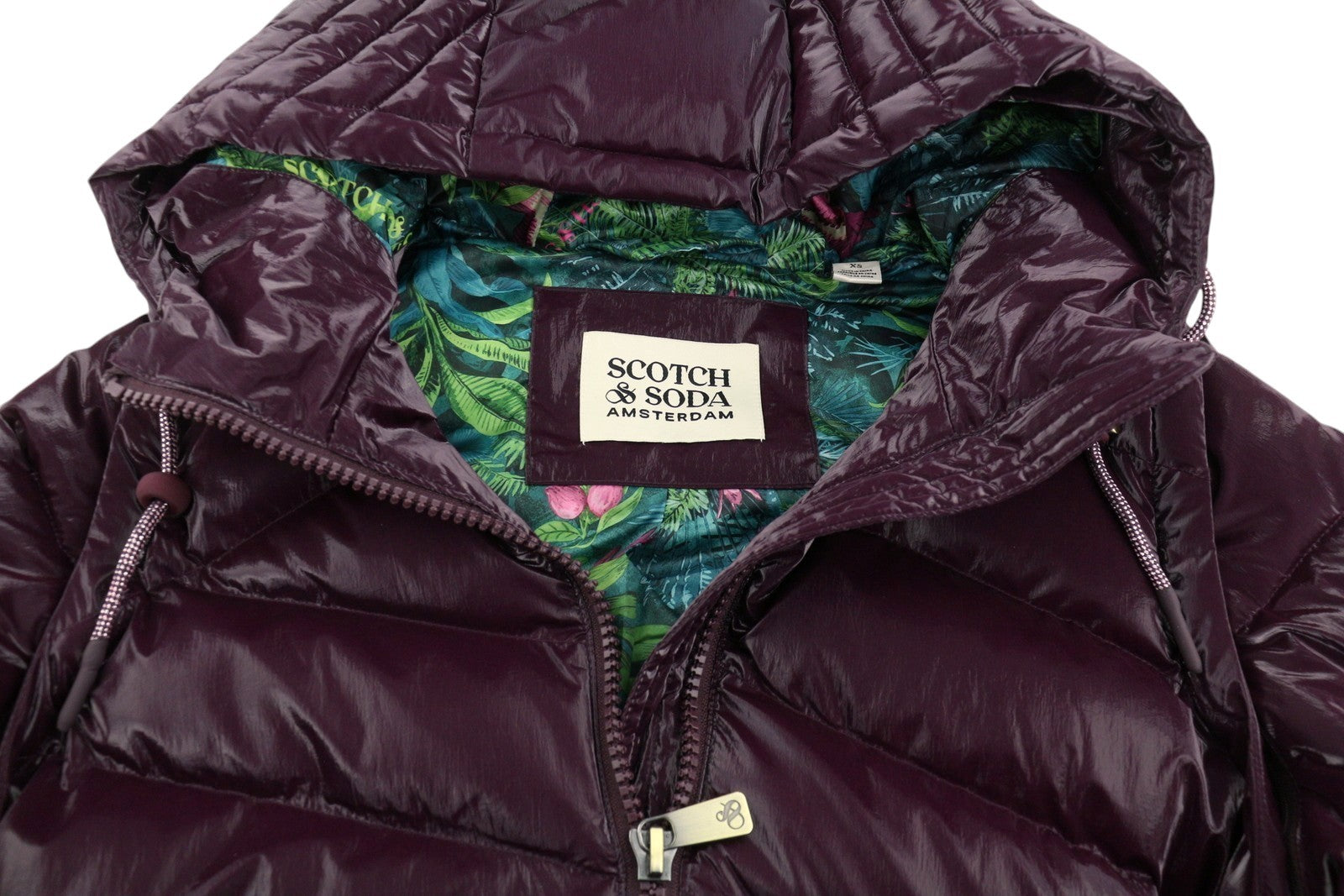 SCOTCH & SODA Schyler Women Jacket XS Water Repellent Puffer Vest RRP199
