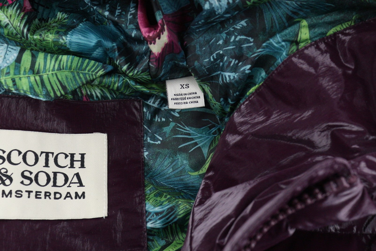 SCOTCH & SODA Schyler Women Jacket XS Water Repellent Puffer Vest RRP199