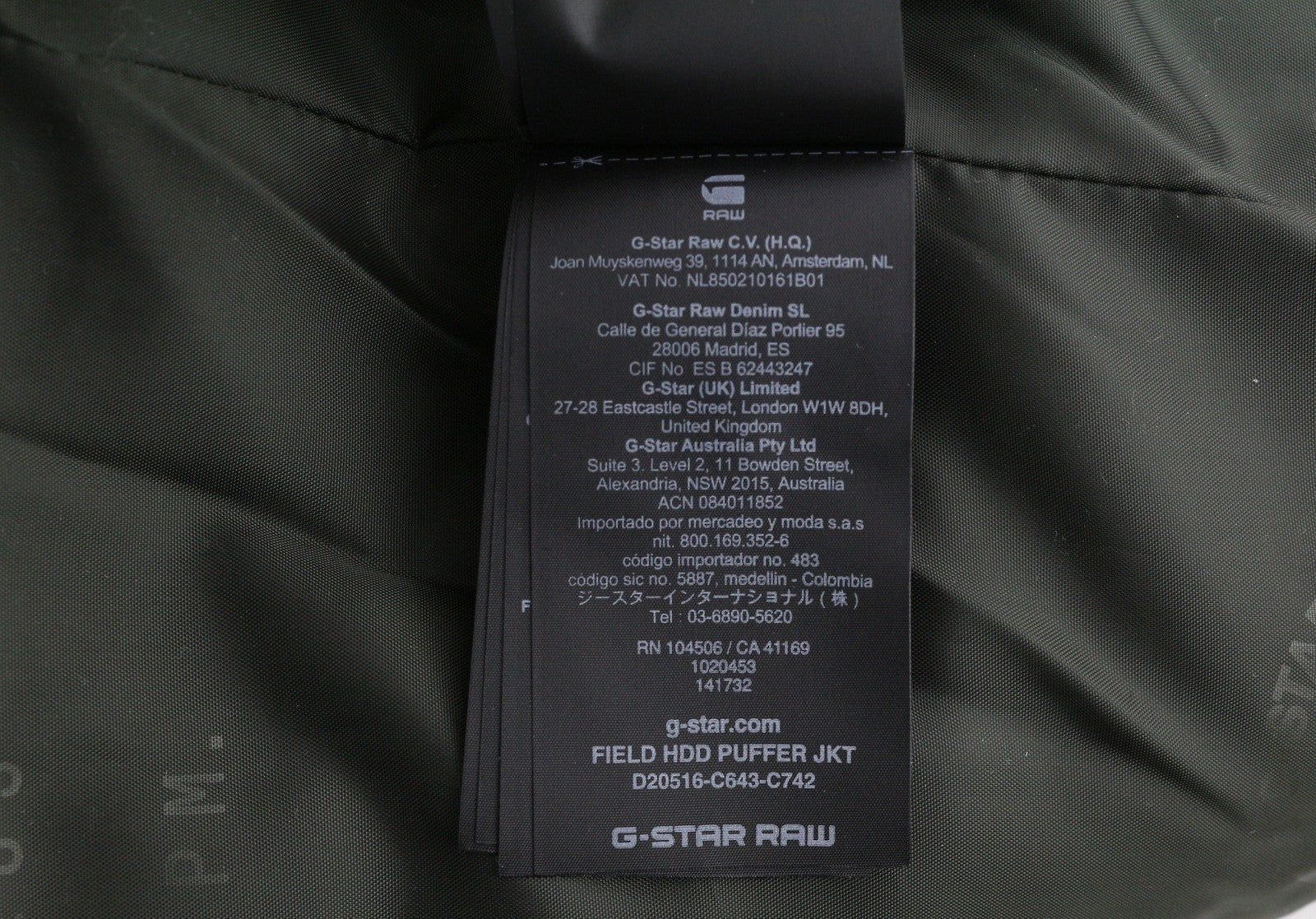 Jacket Field HDD Puffer