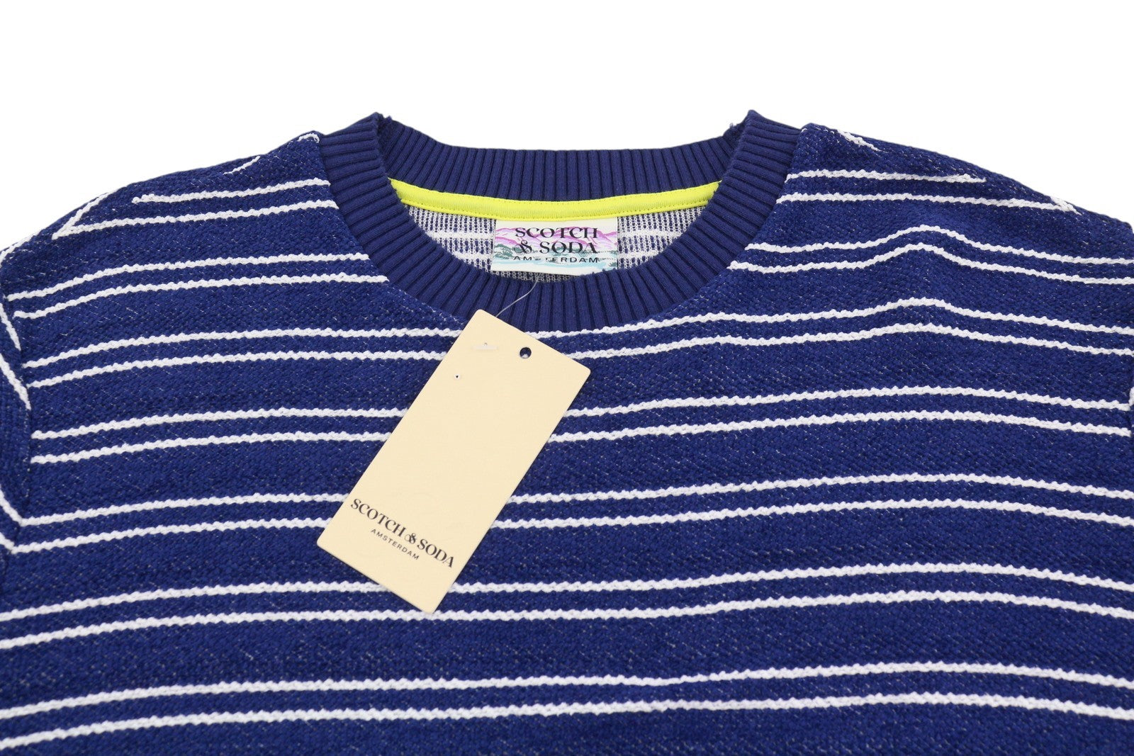 Blue Cotton Sweatshirt