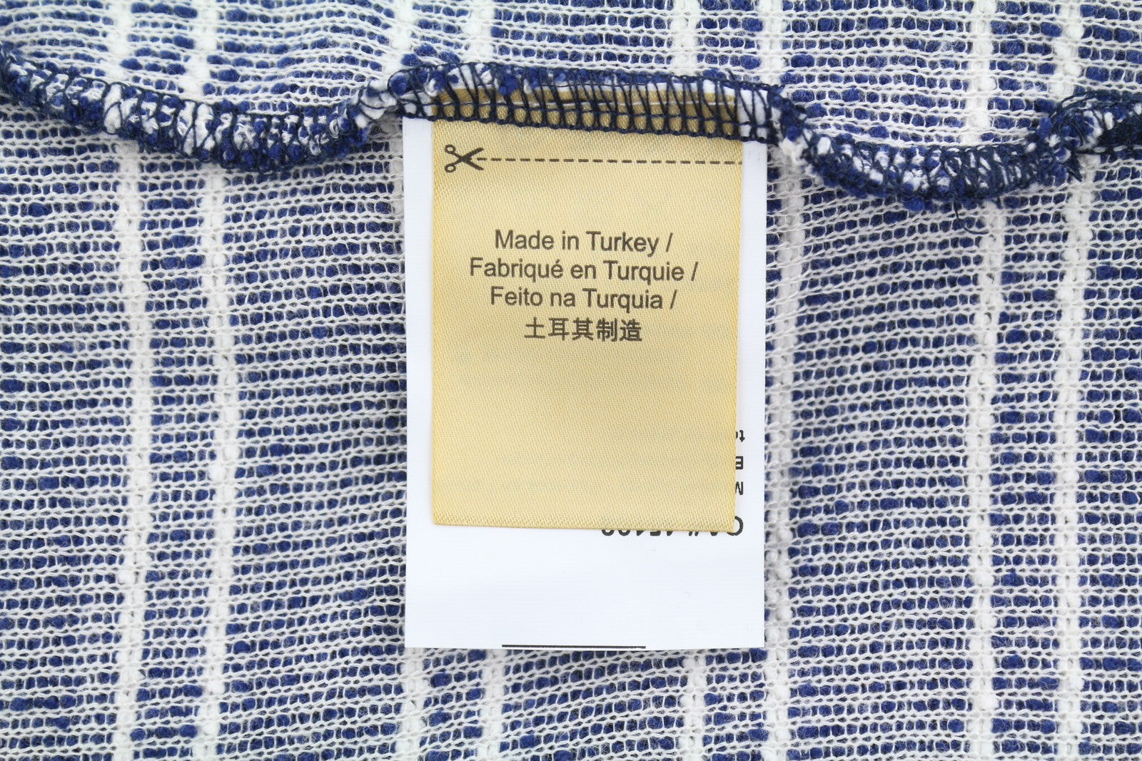 Blue Cotton Sweatshirt