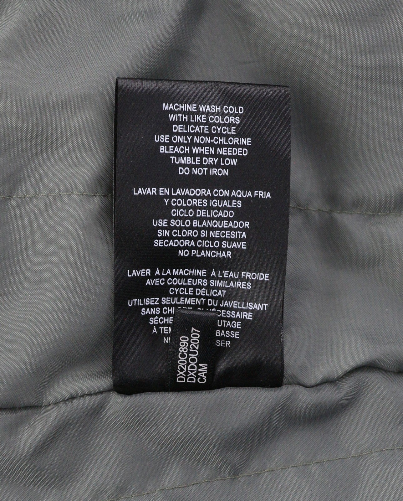 Grey Polyester Jacket