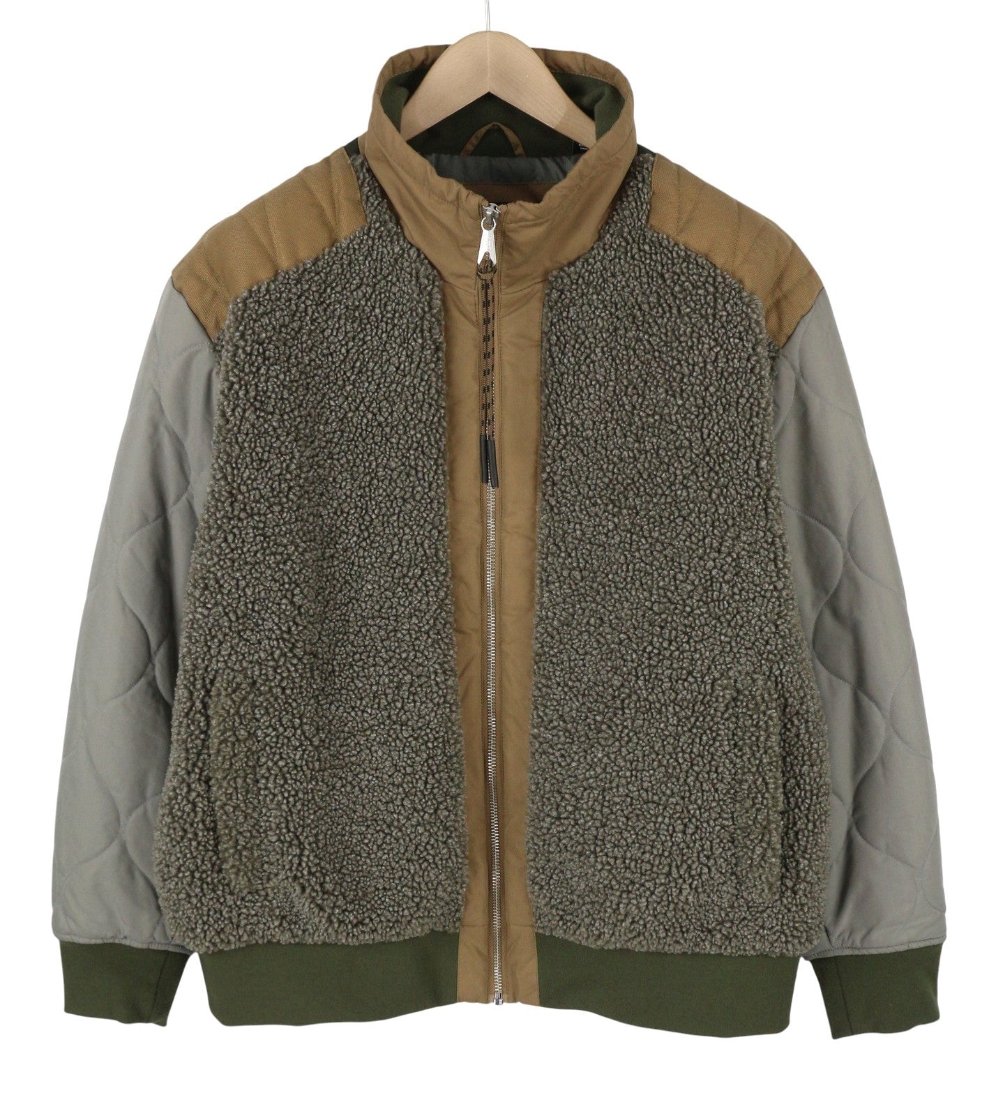 Grey Polyester Jacket