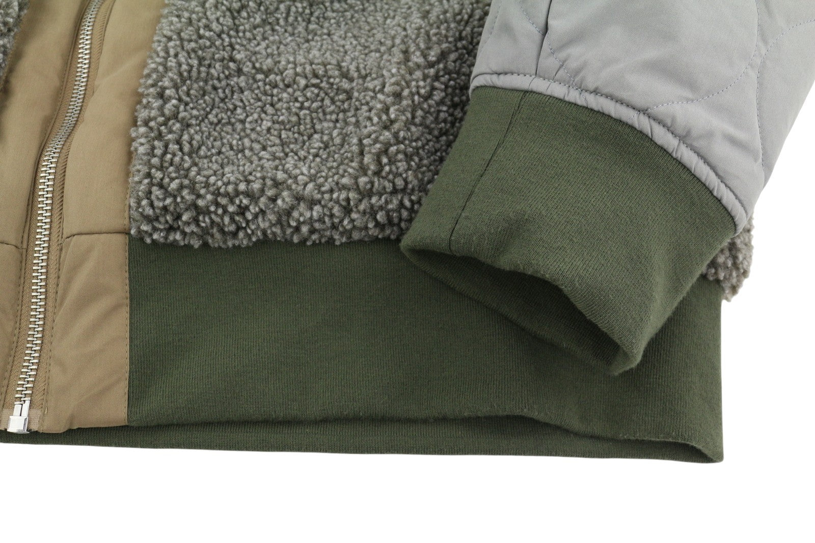 Grey Polyester Jacket