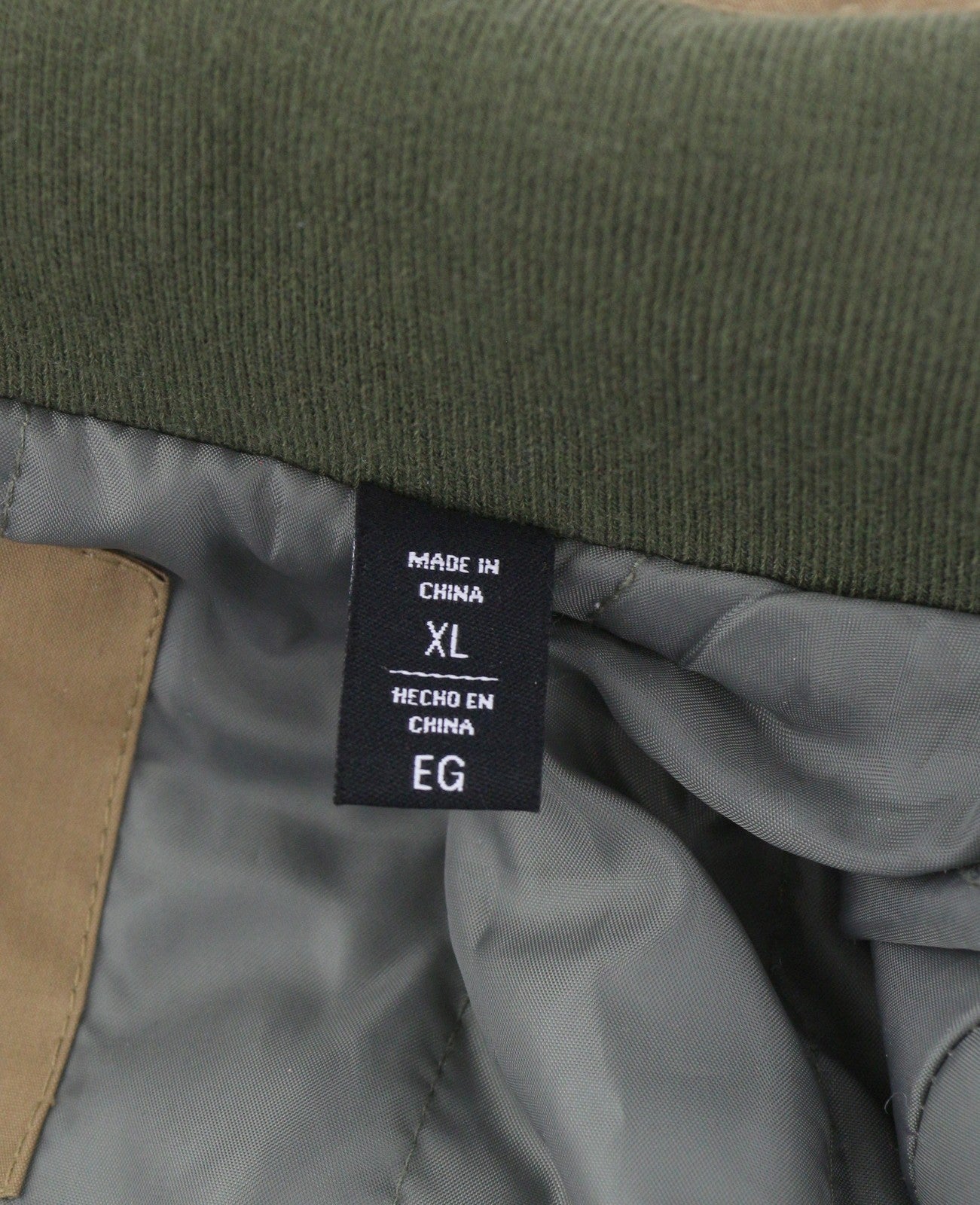 Grey Polyester Jacket