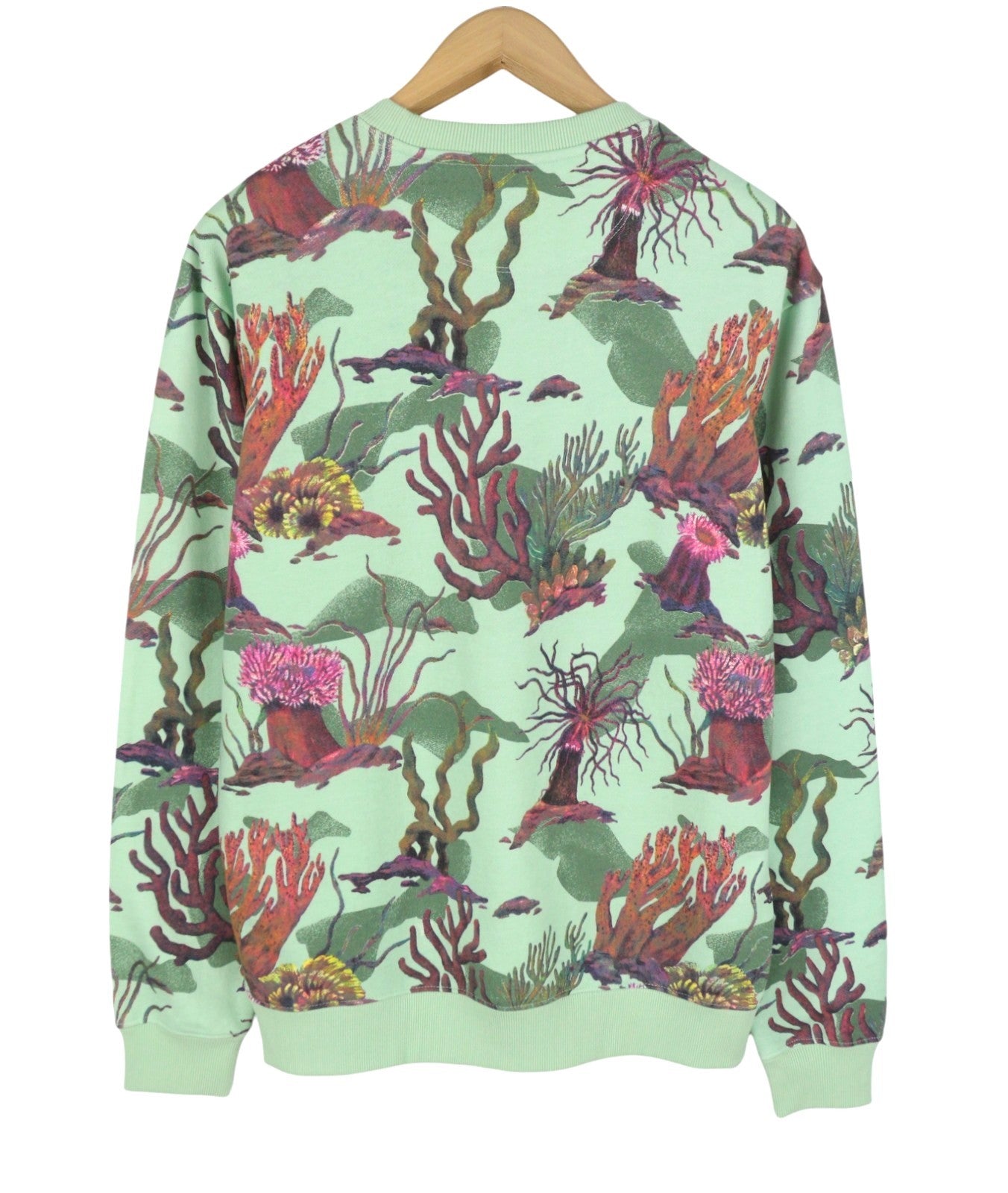 Green Cotton Sweatshirt