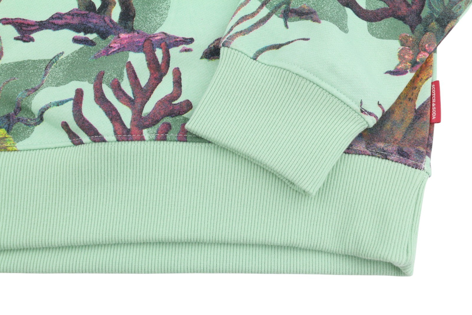 Green Cotton Sweatshirt