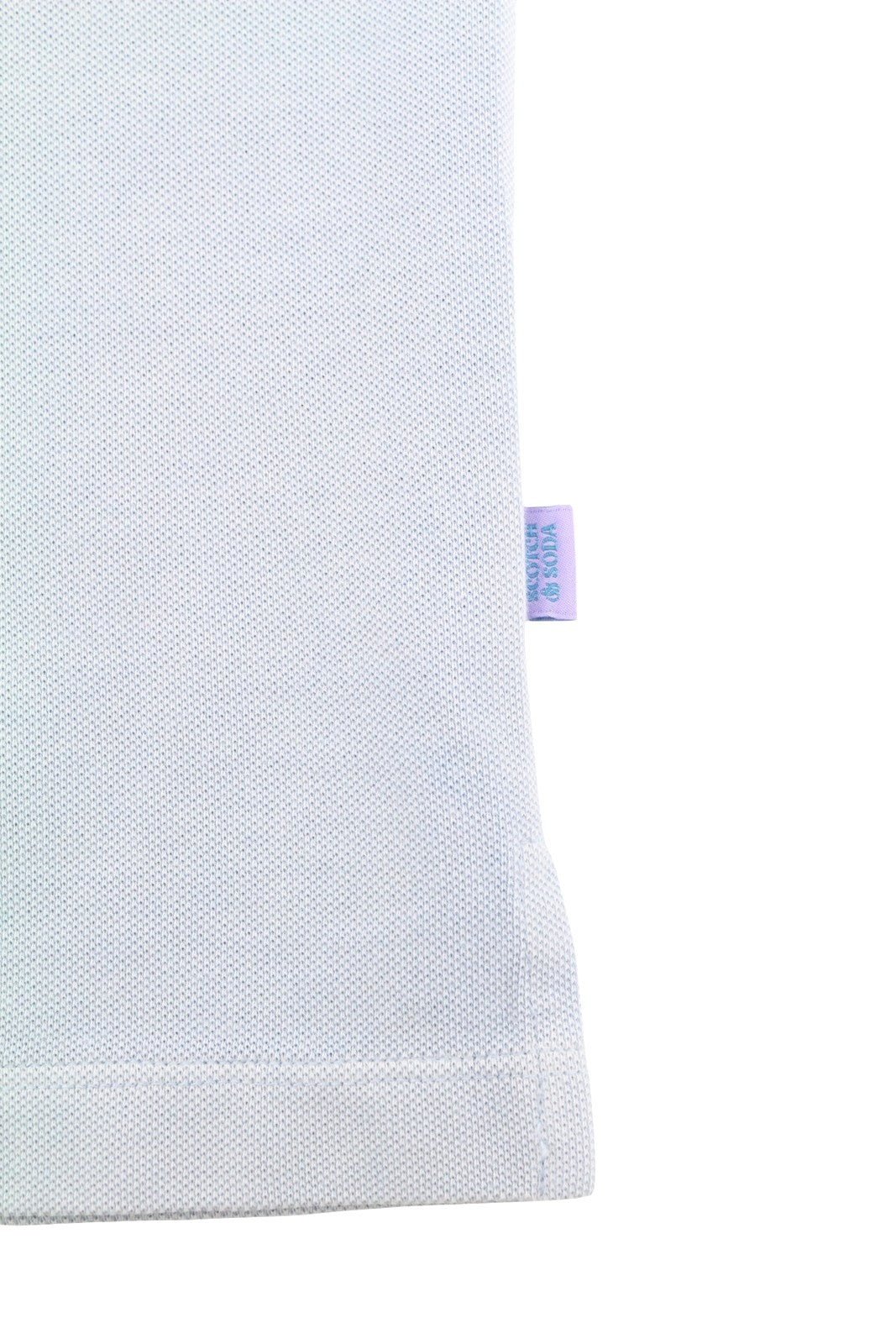 Blue Cotton Polos