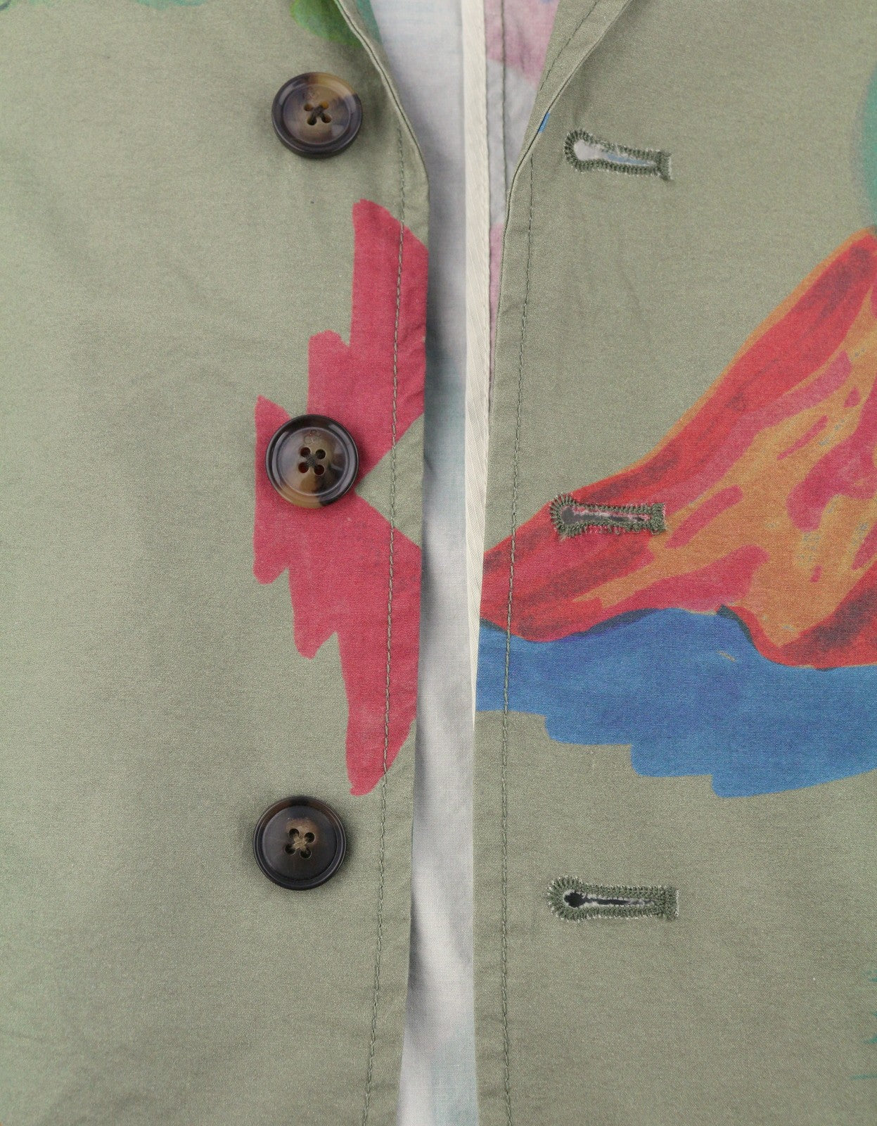 Multicoloured Cotton Blazer