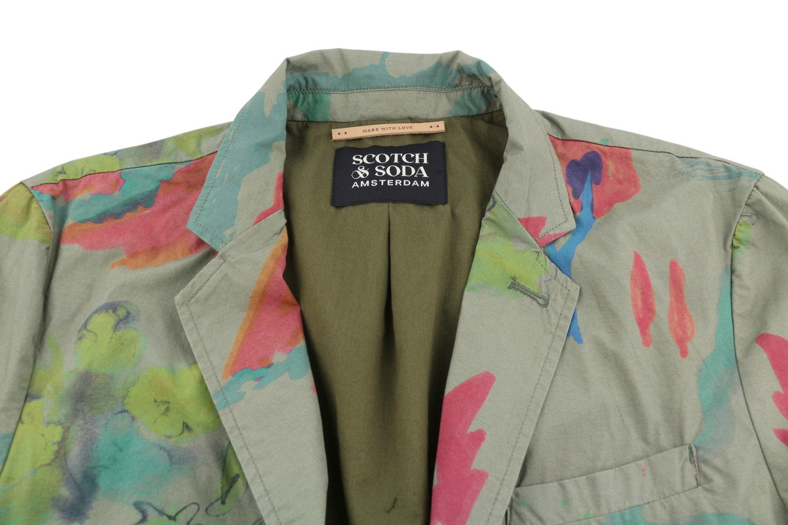 Multicoloured Cotton Blazer