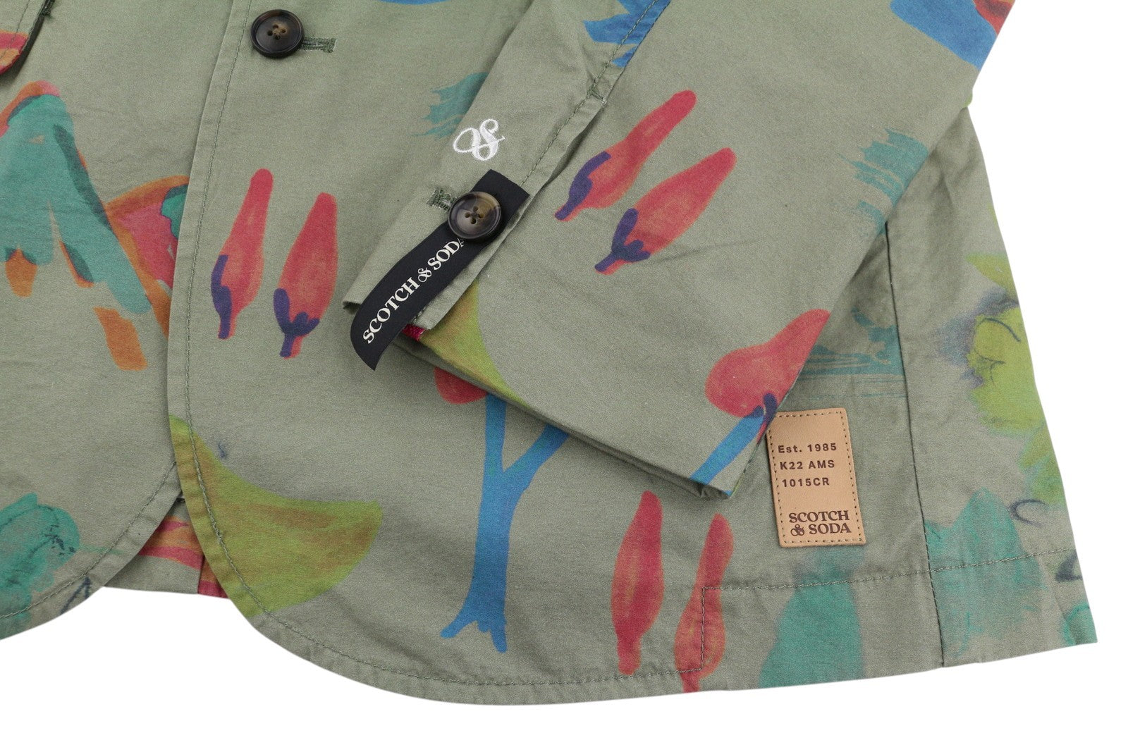 Multicoloured Cotton Blazer