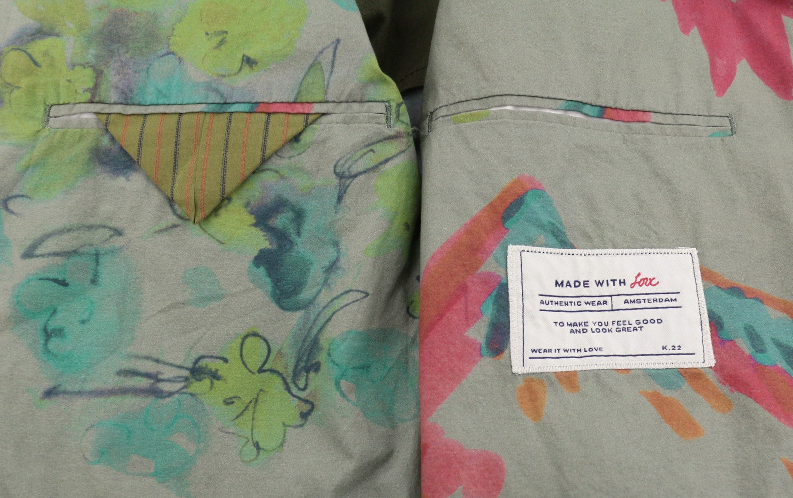 Multicoloured Cotton Blazer