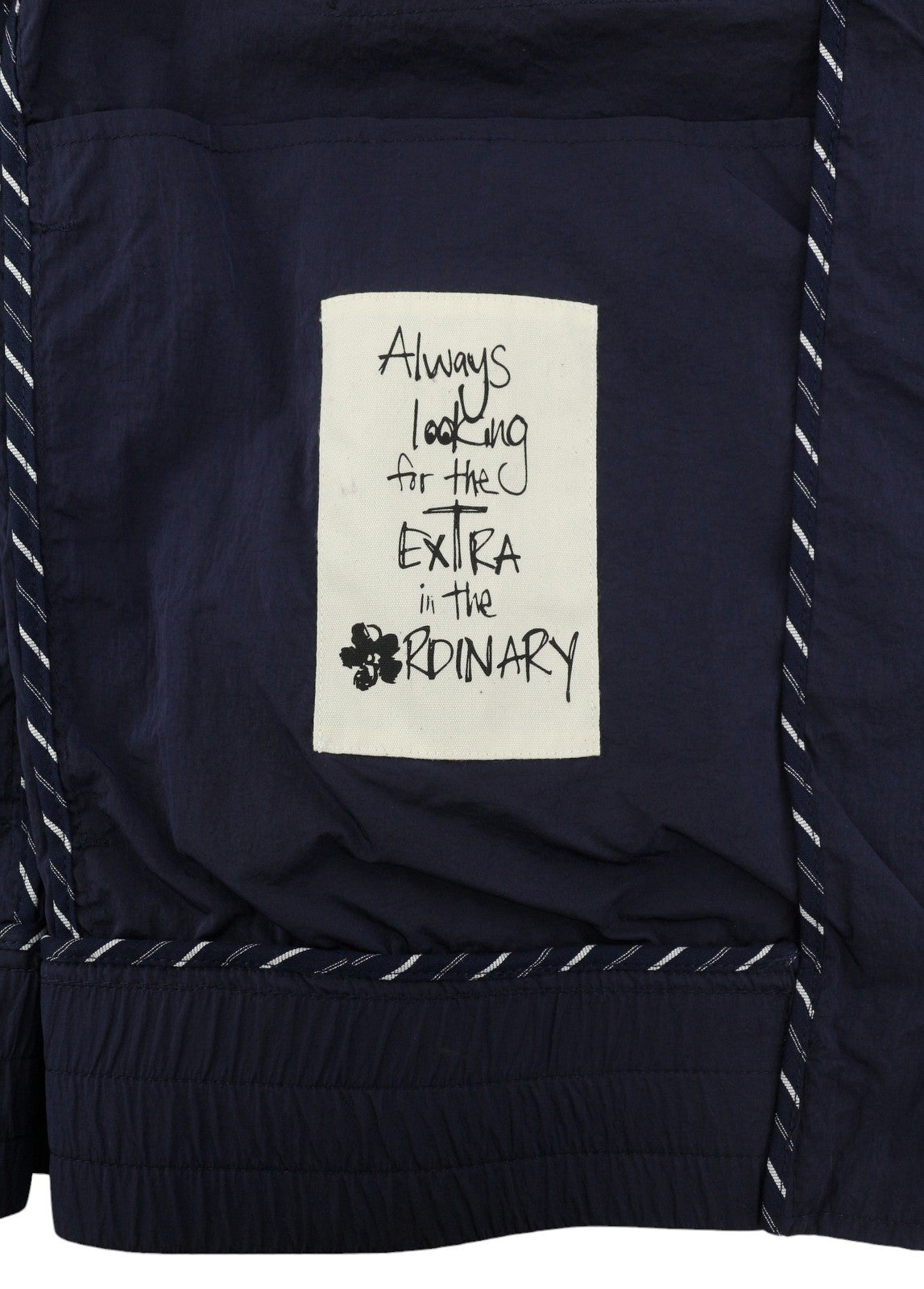 Blue Polyamide Jacket