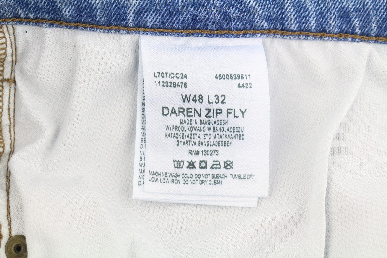Jeans Daren Zip Fly