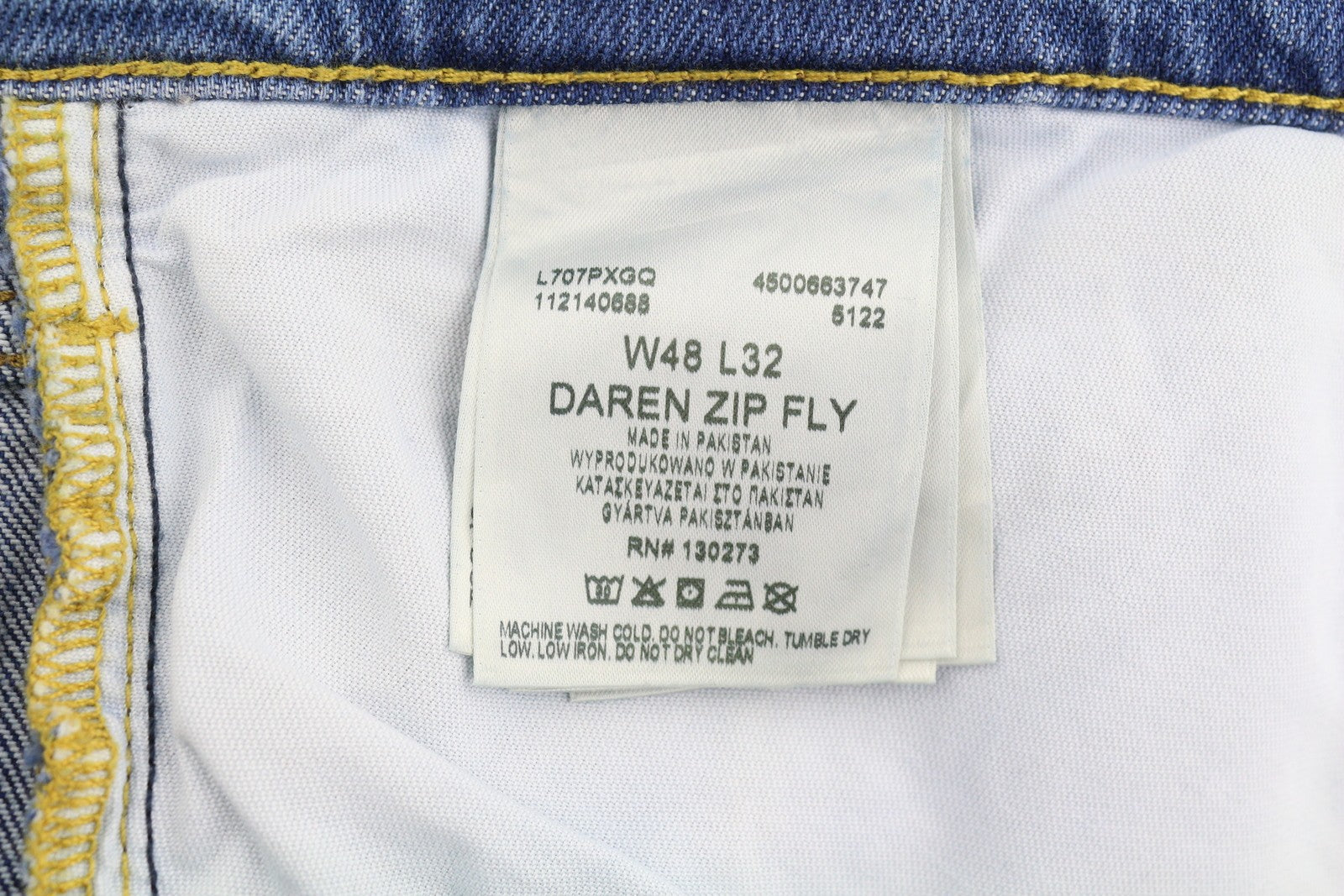 Jeans Daren Zip Fly