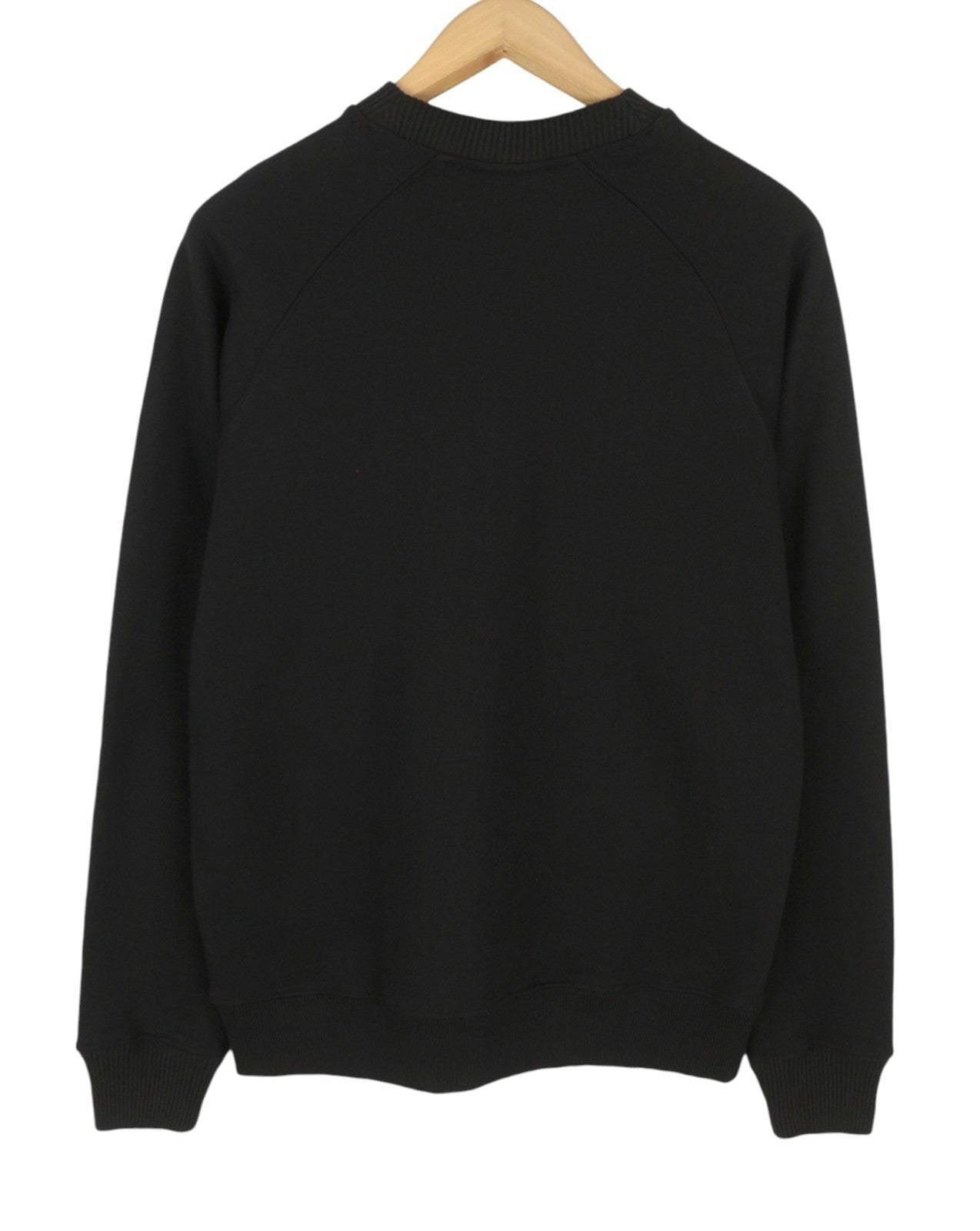 Black Cotton Sweatshirt