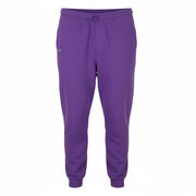 LACOSTE Men Trousers 4XL Purple Fleece Tapered Drawcord Sweatpants