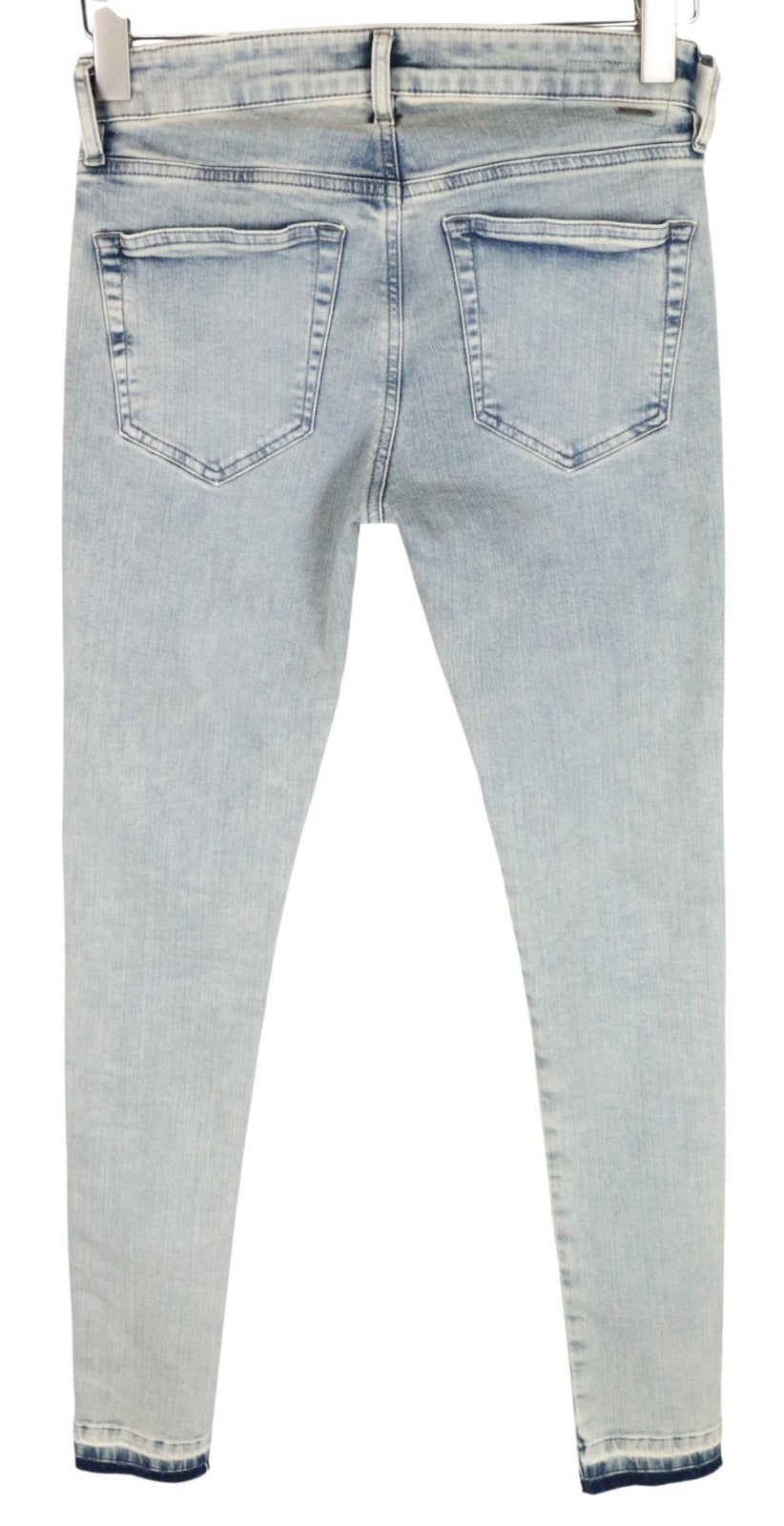 DIESEL Slandy 086AF Women Jeans W26/L32 Super Slim-Skinny Fit Light Blue Stretch