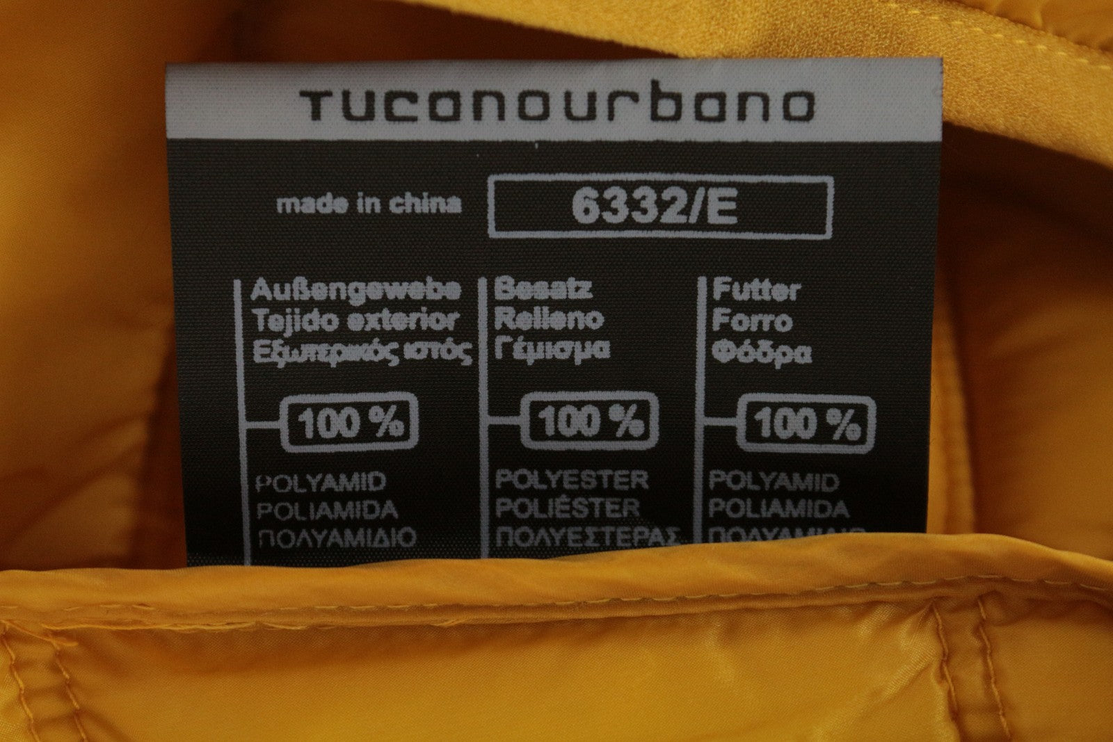 TUCANO URBANO Hot Dan Women Vest IT142 S Yellow Padded Quilted Moto Waterproof