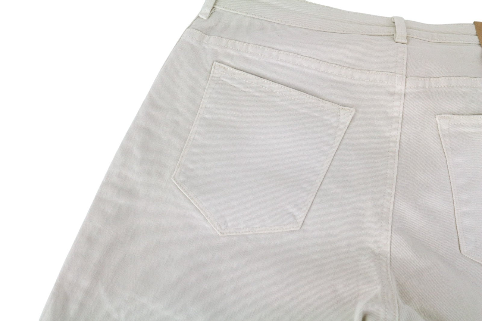 MAISON SCOTCH Petit Ami Women Jeans W30 Slim Boyfriend Beige Cotton Stretch