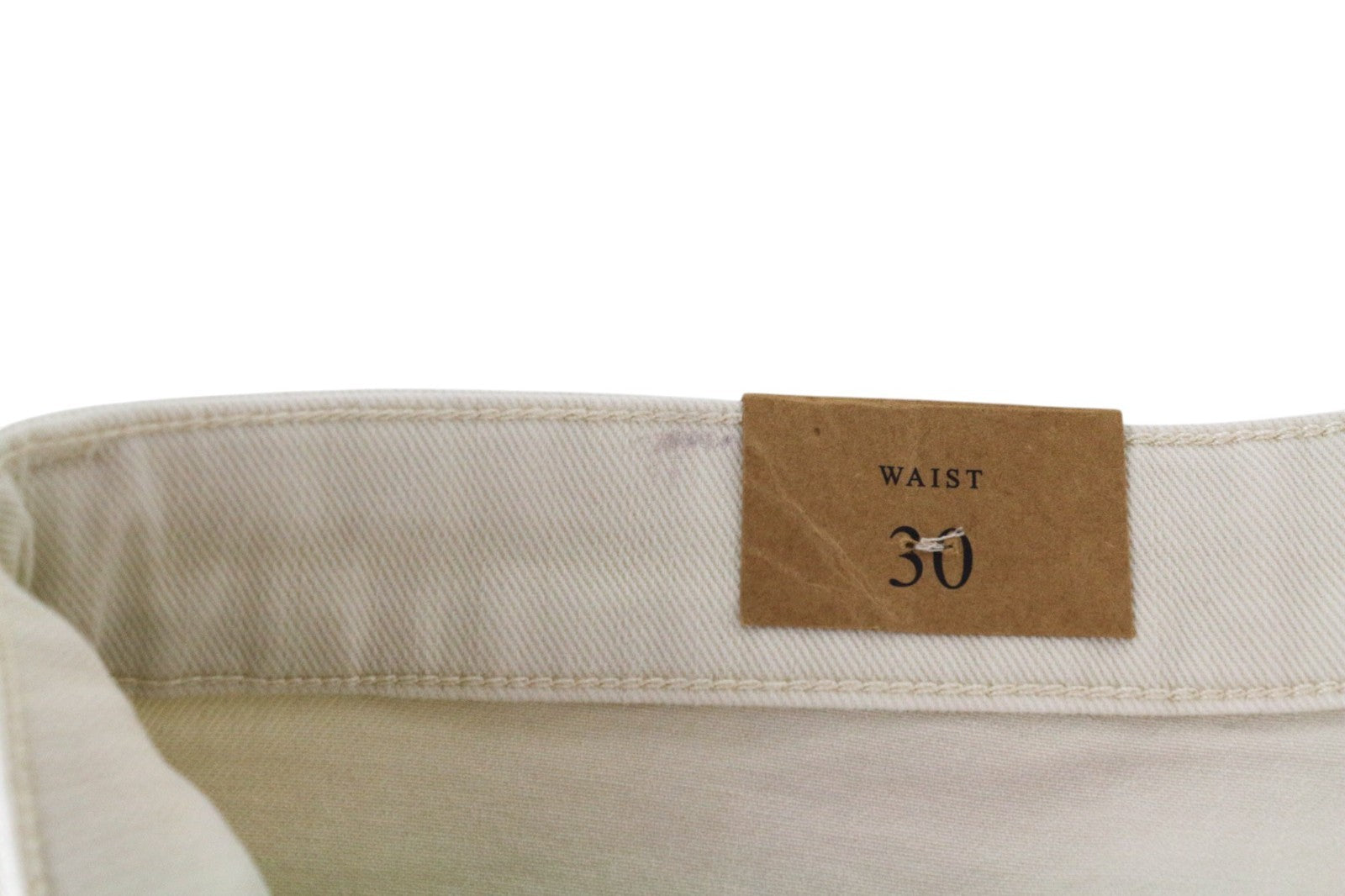 MAISON SCOTCH Petit Ami Women Jeans W30 Slim Boyfriend Beige Cotton Stretch