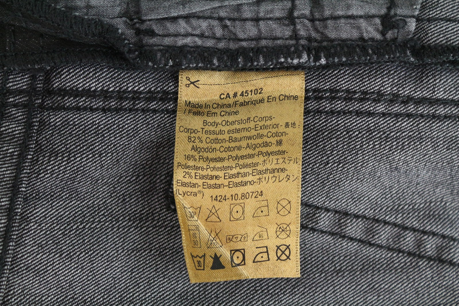 MAISON SCOTCH Women Jeans W26 Skinny Fit Black Cotton Stretch Laced Sides