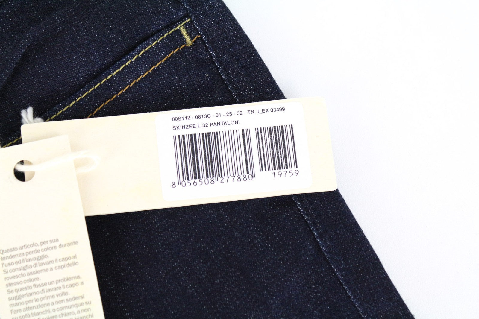 DIESEL Skinzee 0813C Women Jeans W25/L32 Super Slim Skinny Blue Cotton Stretch