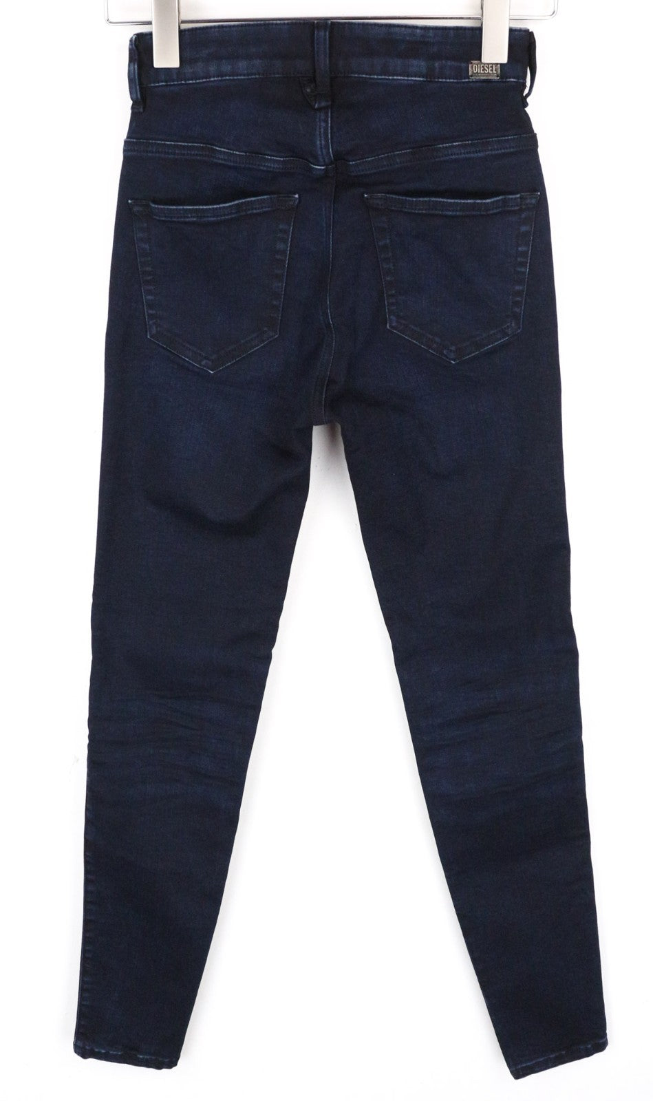 DIESEL Slandy-High 082AU Women Jeans W23/L32 Girls Super Skinny Blue Stretch