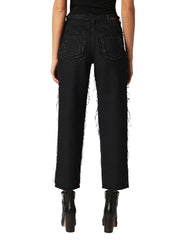 DIESEL Niclah 084NI Women Jeans W23/L32 Girls Straight Navy Cotton Blend