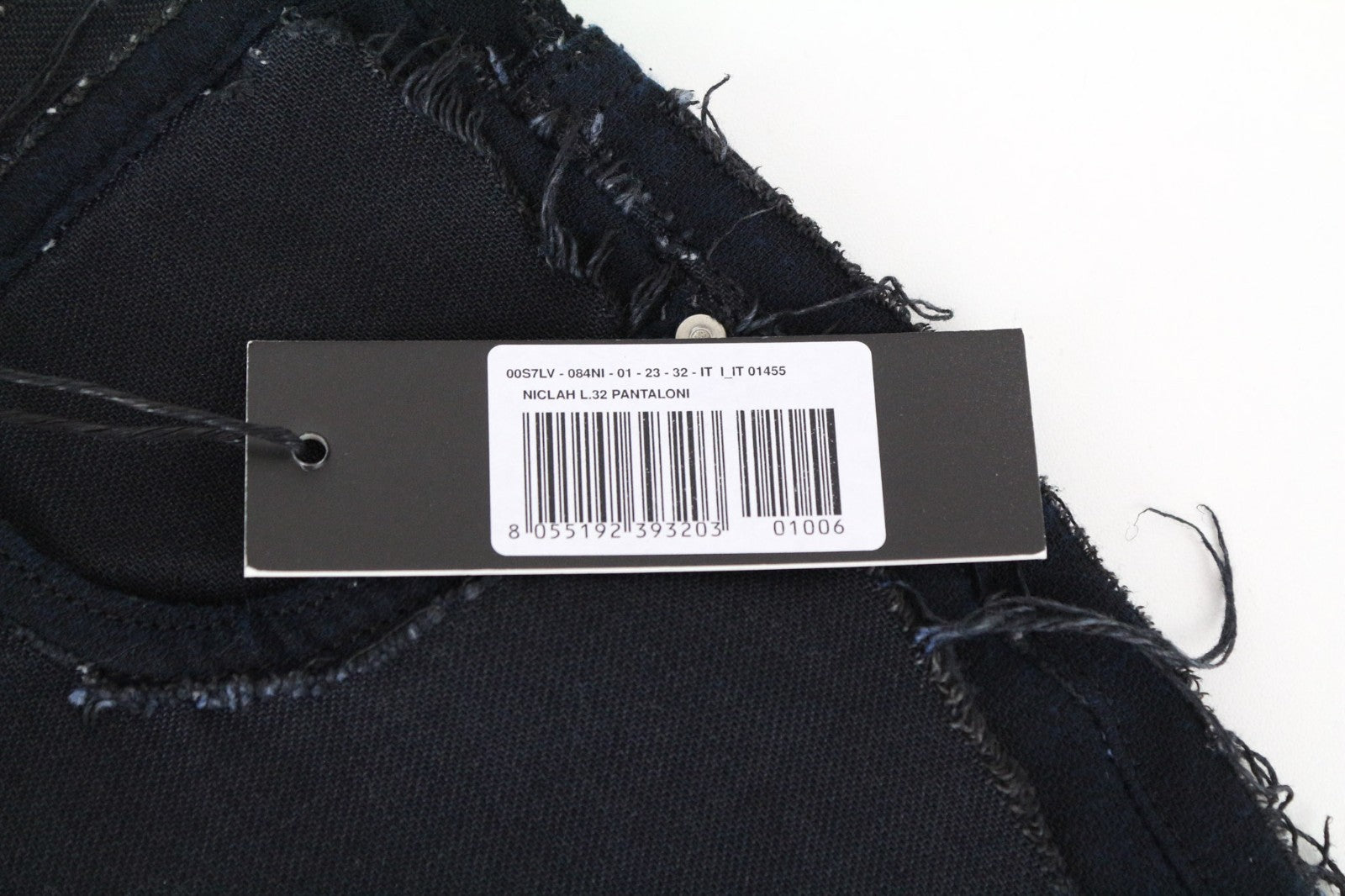 DIESEL Niclah 084NI Women Jeans W23/L32 Girls Straight Navy Cotton Blend