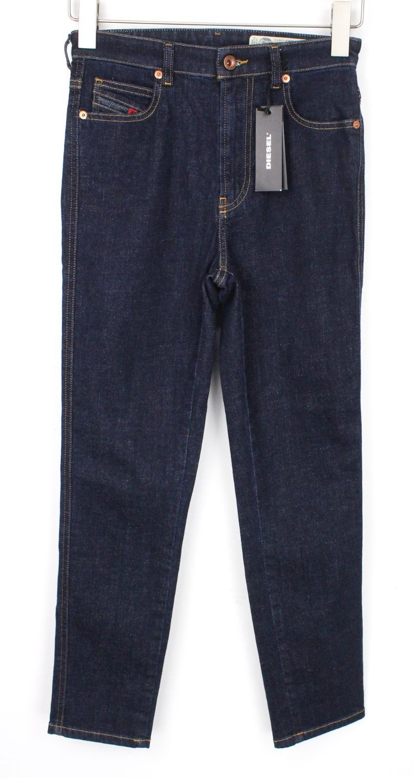 DIESEL Babhila-High 069CF Women Jeans W25/L30 Slim Skinny Blue Cotton Stretch