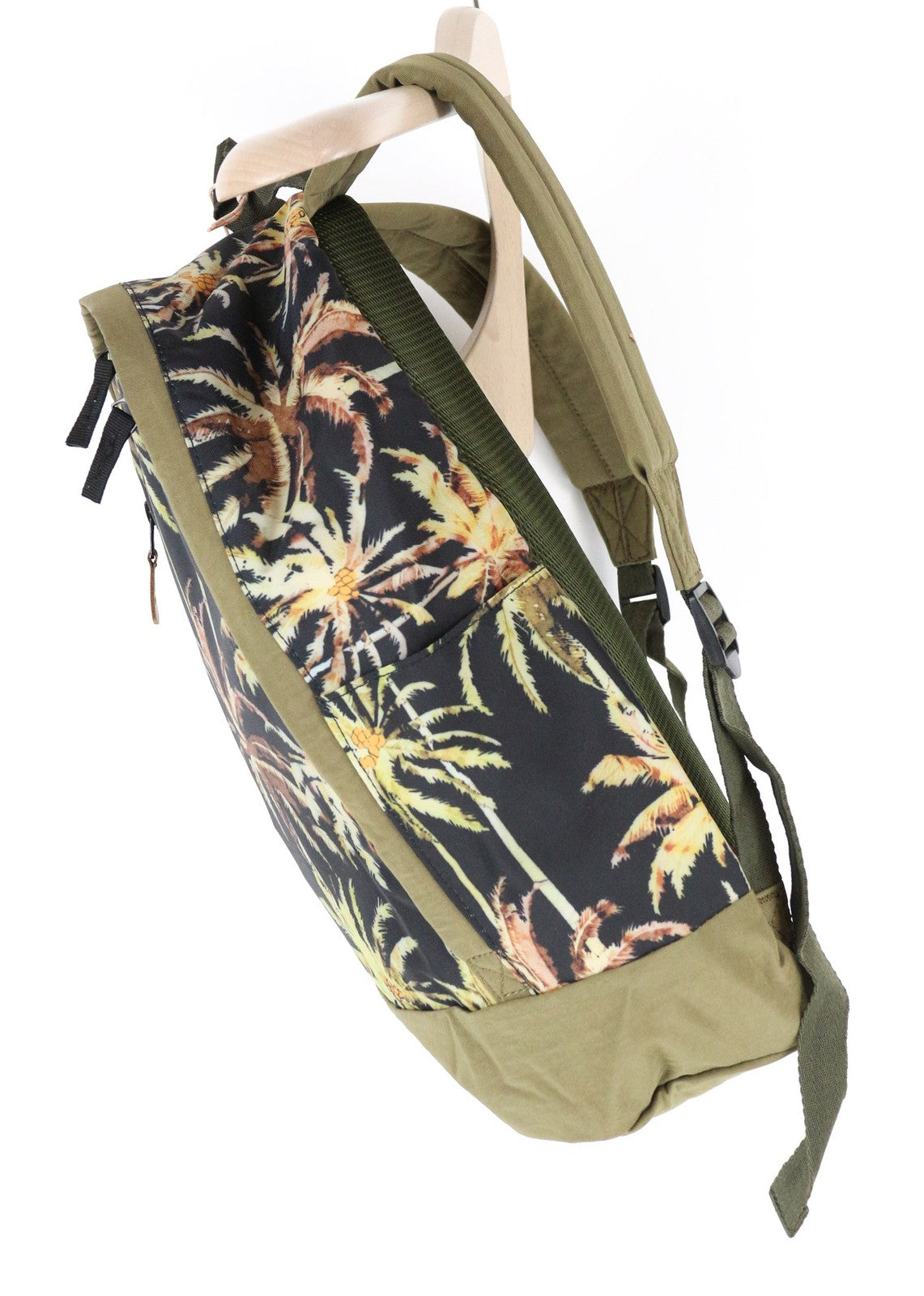 SCOTCH & SODA Boys Bag OS Green Palm Pattern Pocketed Casual Backpack