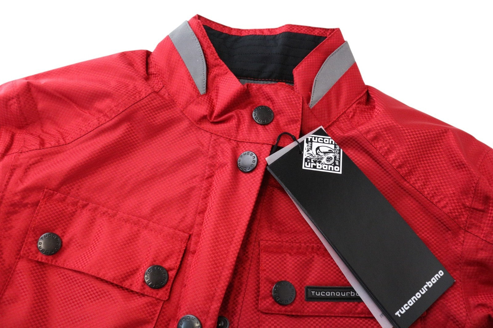 TUCANO URBANO Tina Women Jacket XS Red Waterproof Motorcycle Breathable Taped