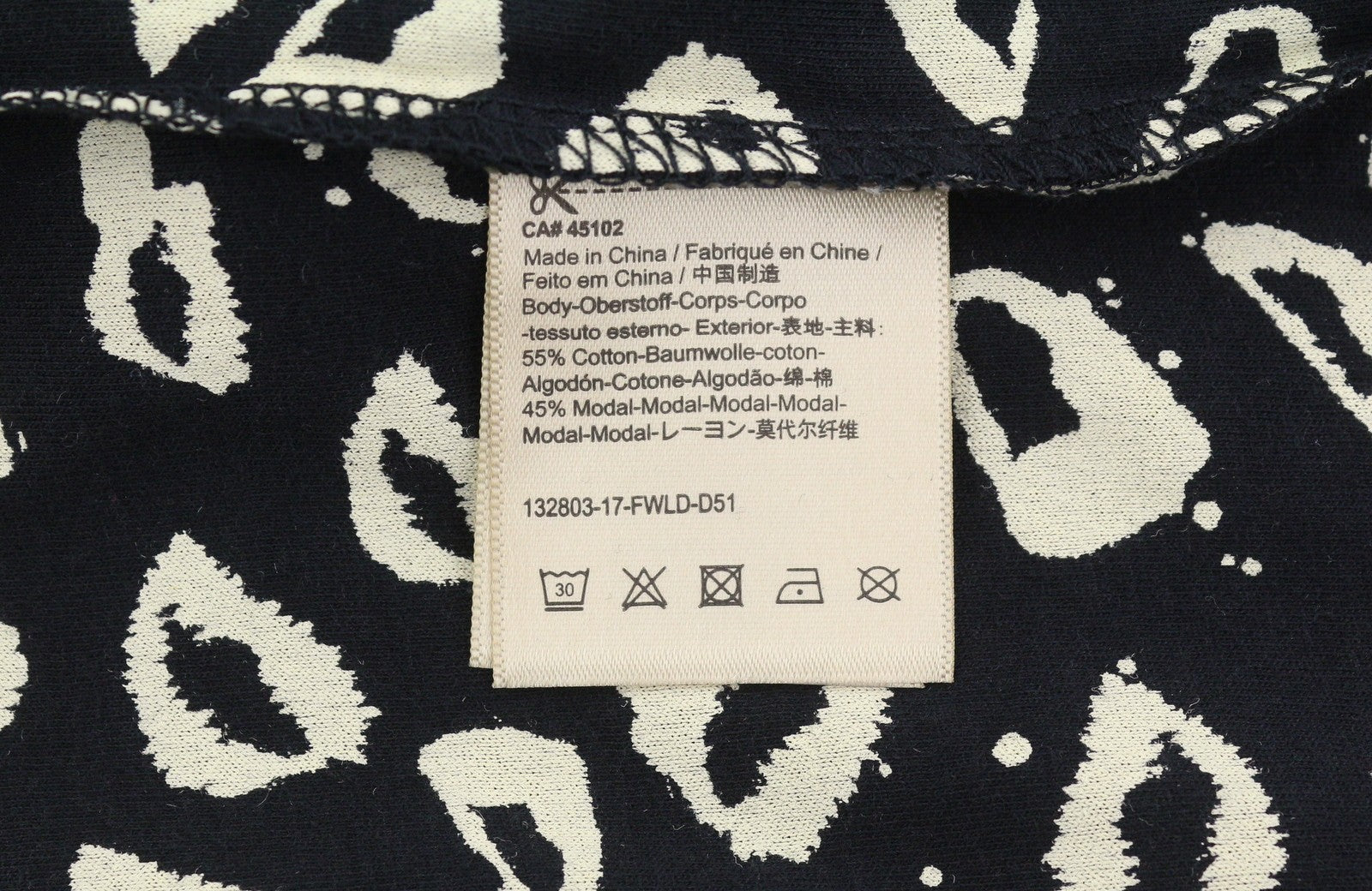Black Cotton T-Shirt