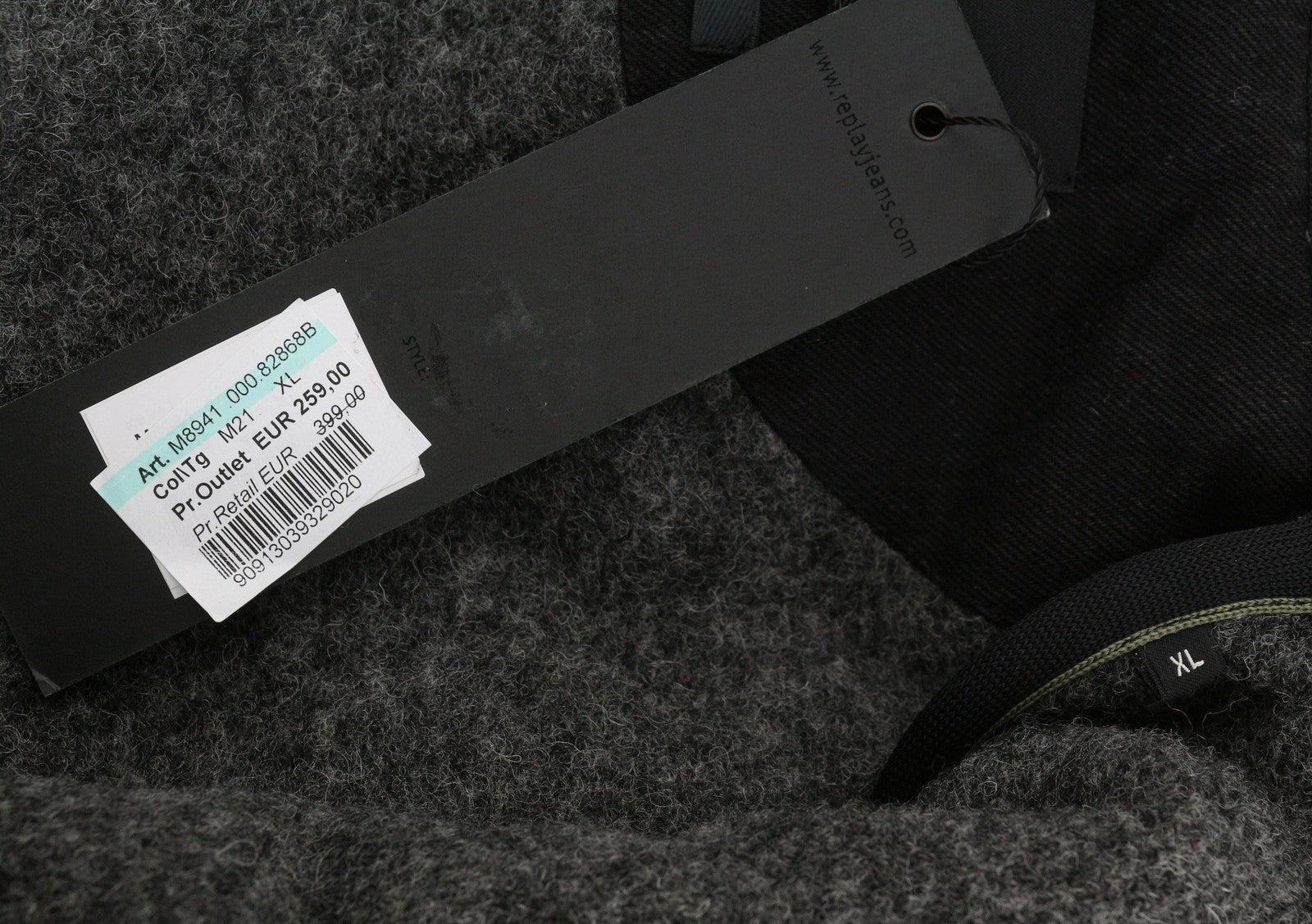 Grey Wool Coat