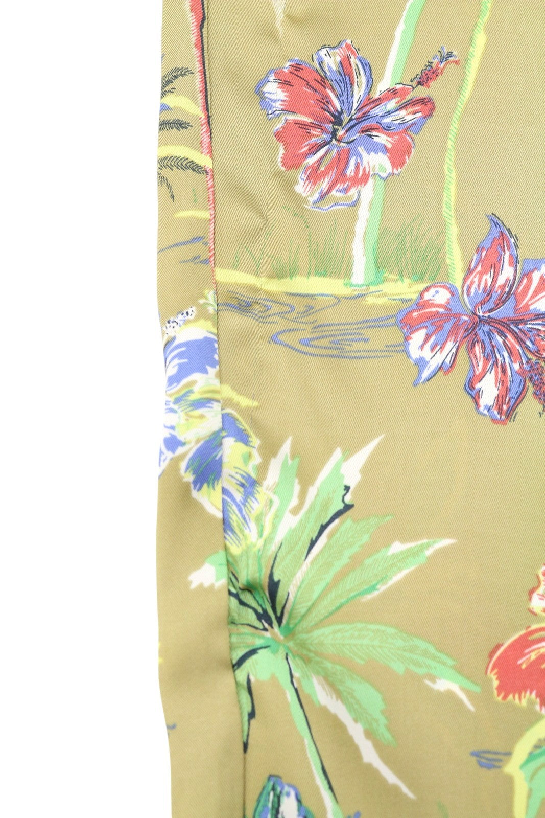 Multicoloured Polyester Trousers