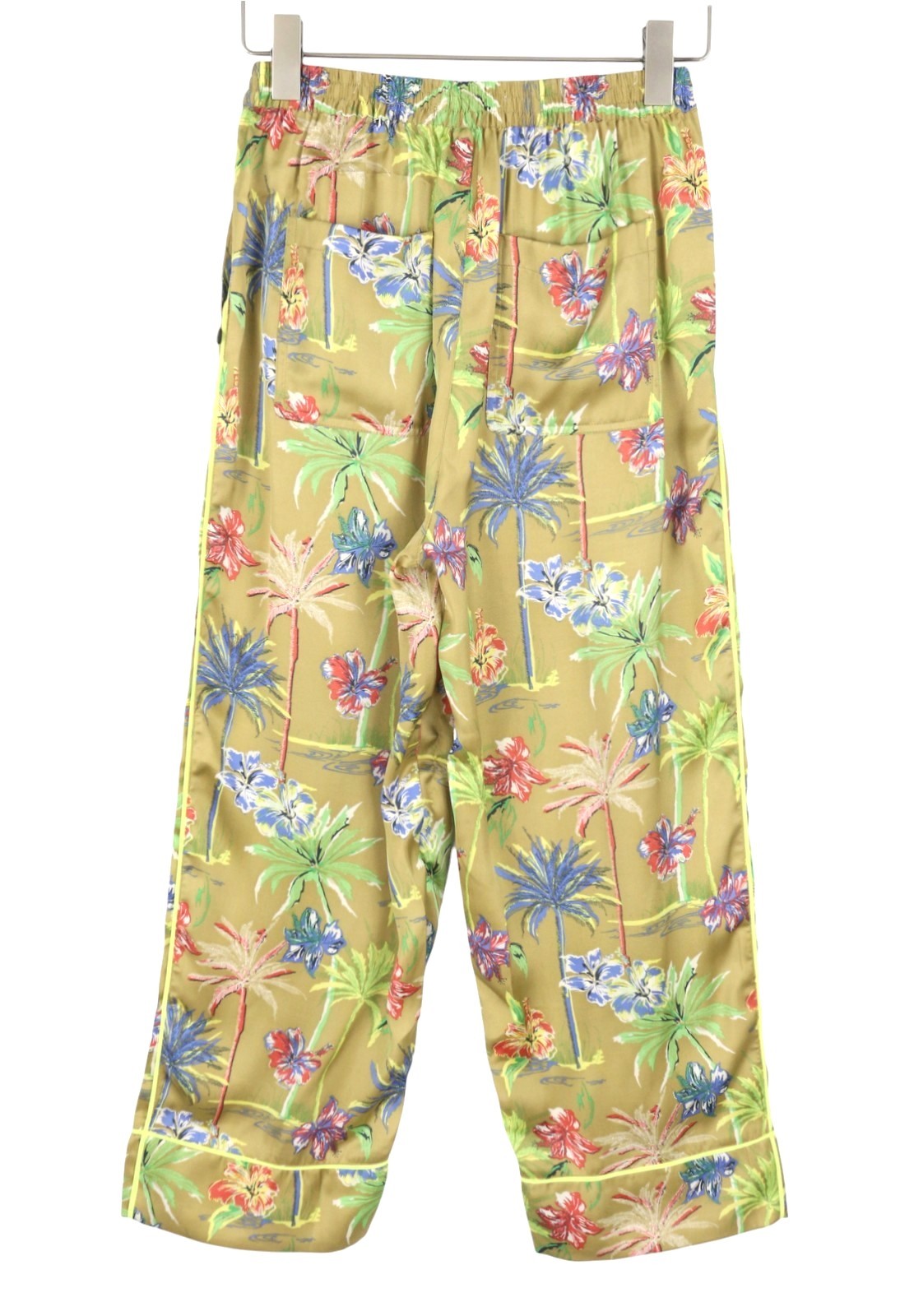 Multicoloured Polyester Trousers