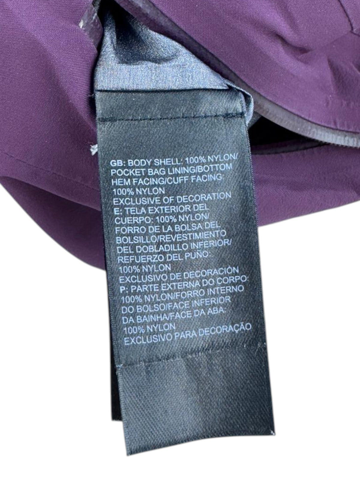 Purple Nylon Jacket