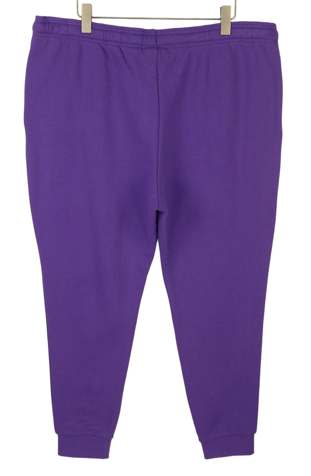 LACOSTE Sport Men Trousers 4XL Purple Fleece Tapered Drawstring Joggers