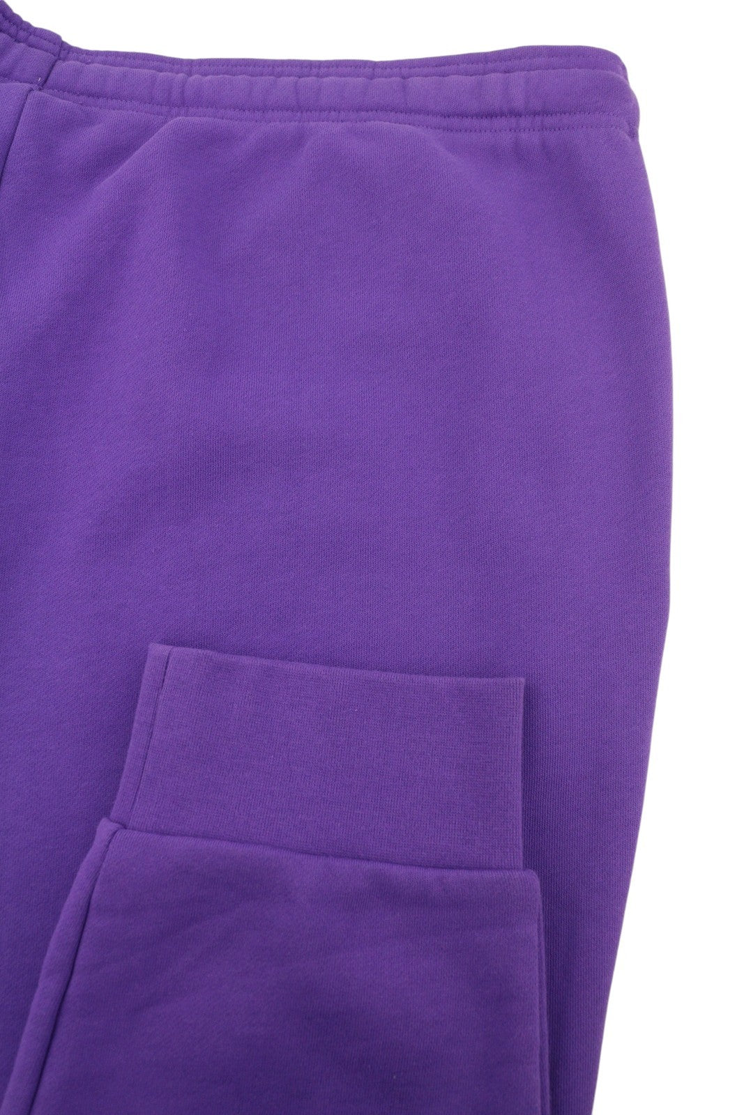 LACOSTE Sport Men Trousers 4XL Purple Fleece Tapered Drawstring Joggers