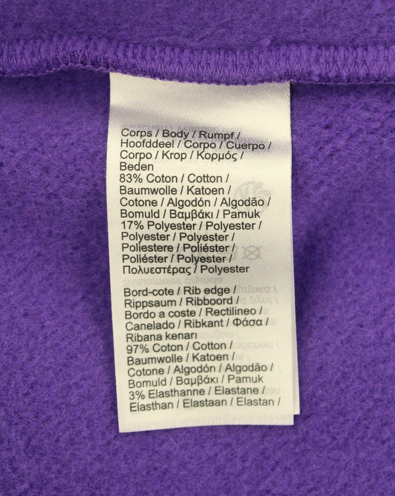 LACOSTE Sport Men Trousers 4XL Purple Fleece Tapered Drawstring Joggers