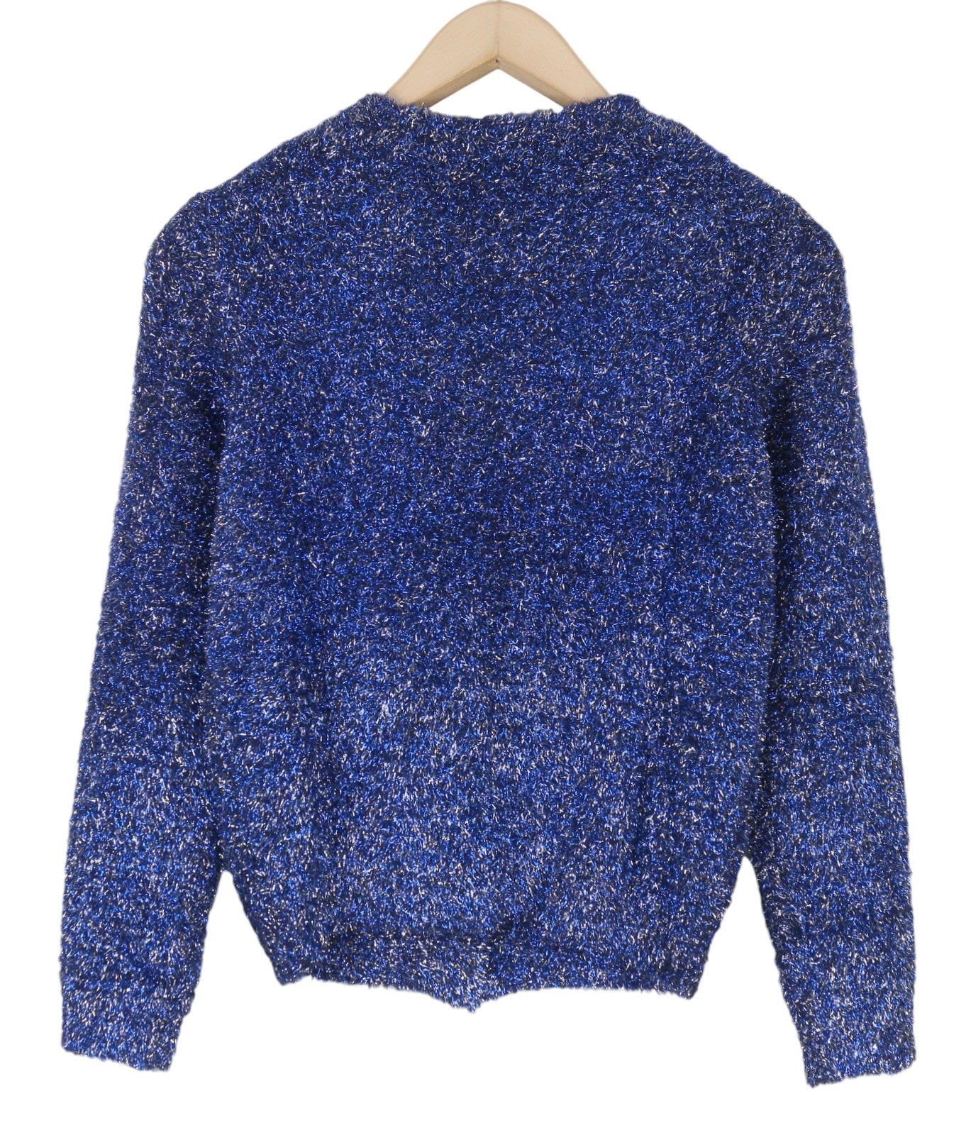 Blue Viscose Jumper