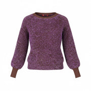 Burgundy Viscose Jumper