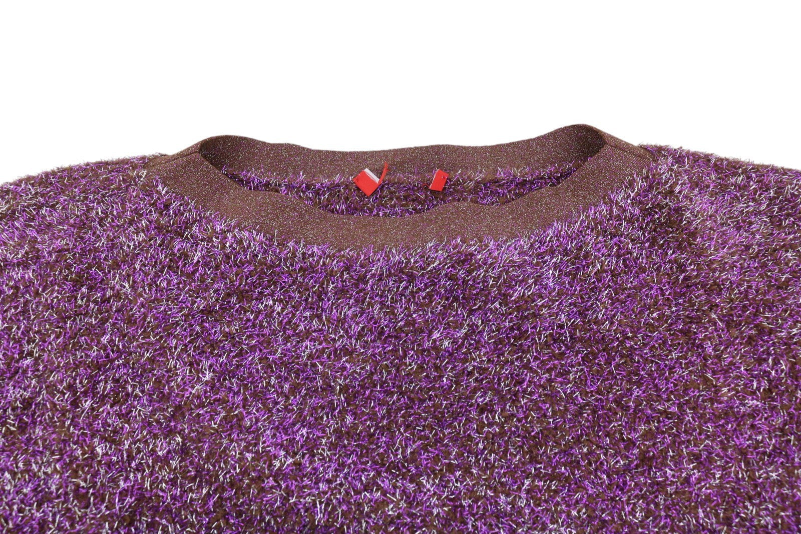 Burgundy Viscose Jumper