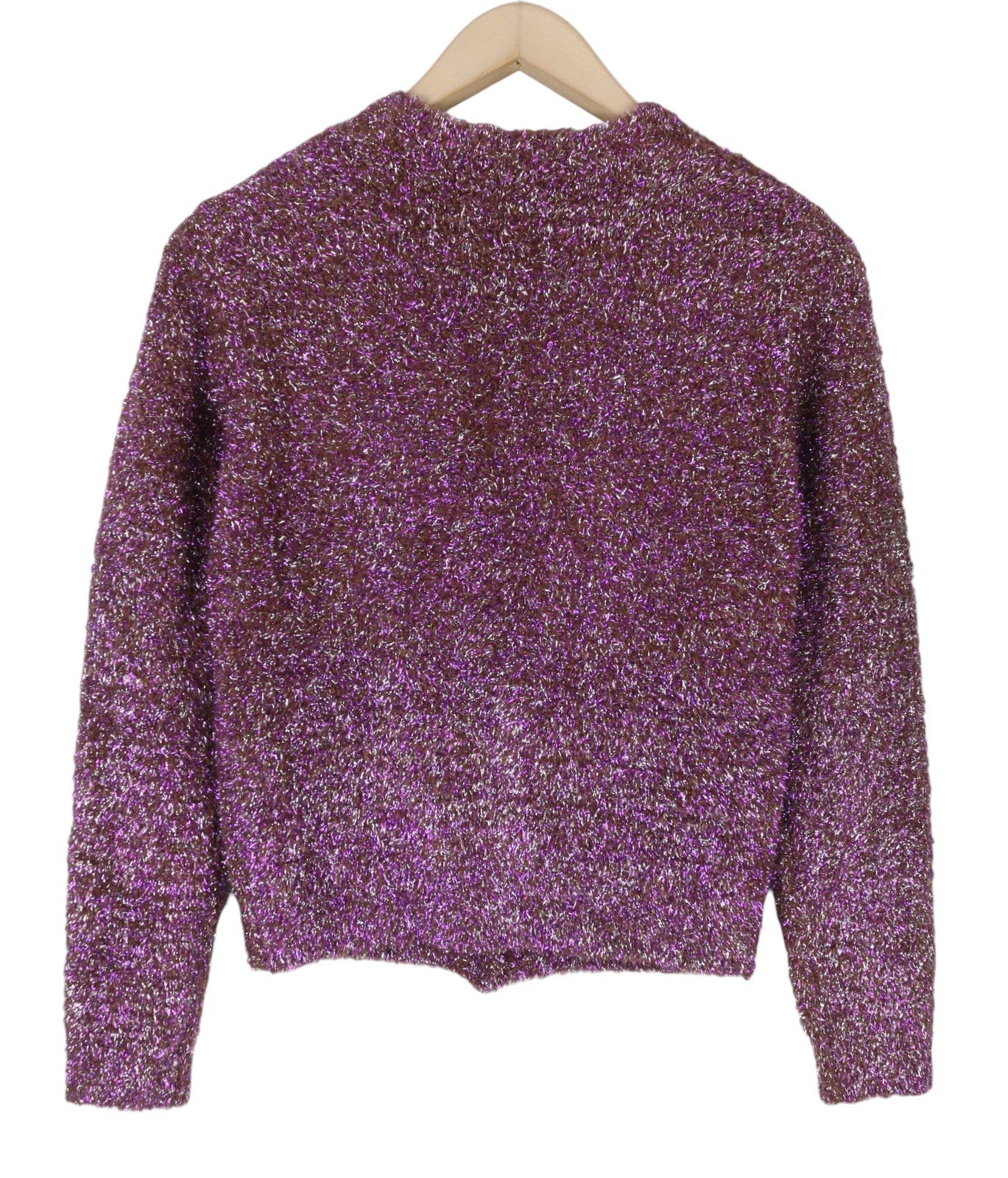 Burgundy Viscose Jumper
