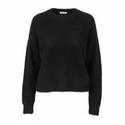 AMERICAN EAGLE OUTFITTERS Women Jumper XL Black Fuzzy Cropped Knit Top