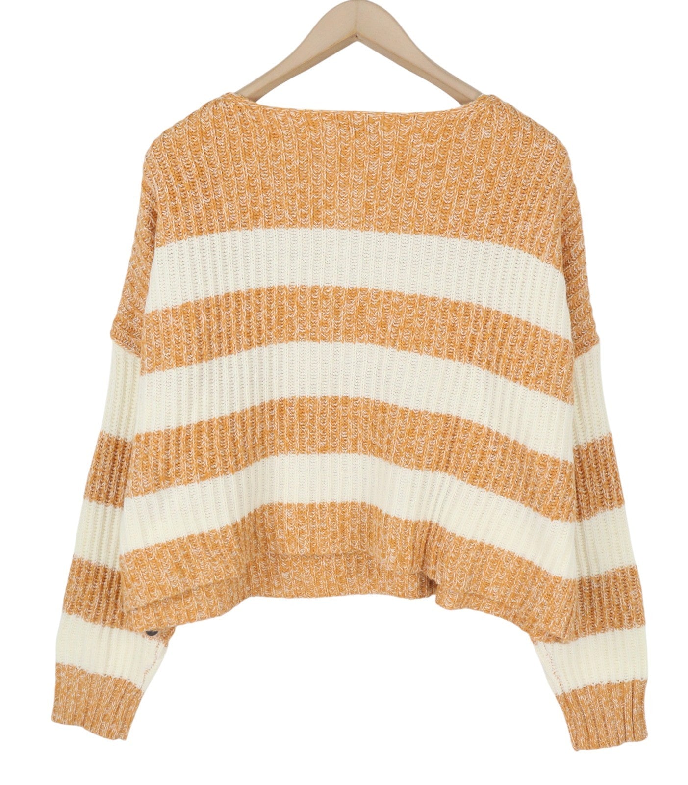 AMERICAN EAGLE OUTFITTERS Women Jumper XL Melange Stripe Oversized Knit