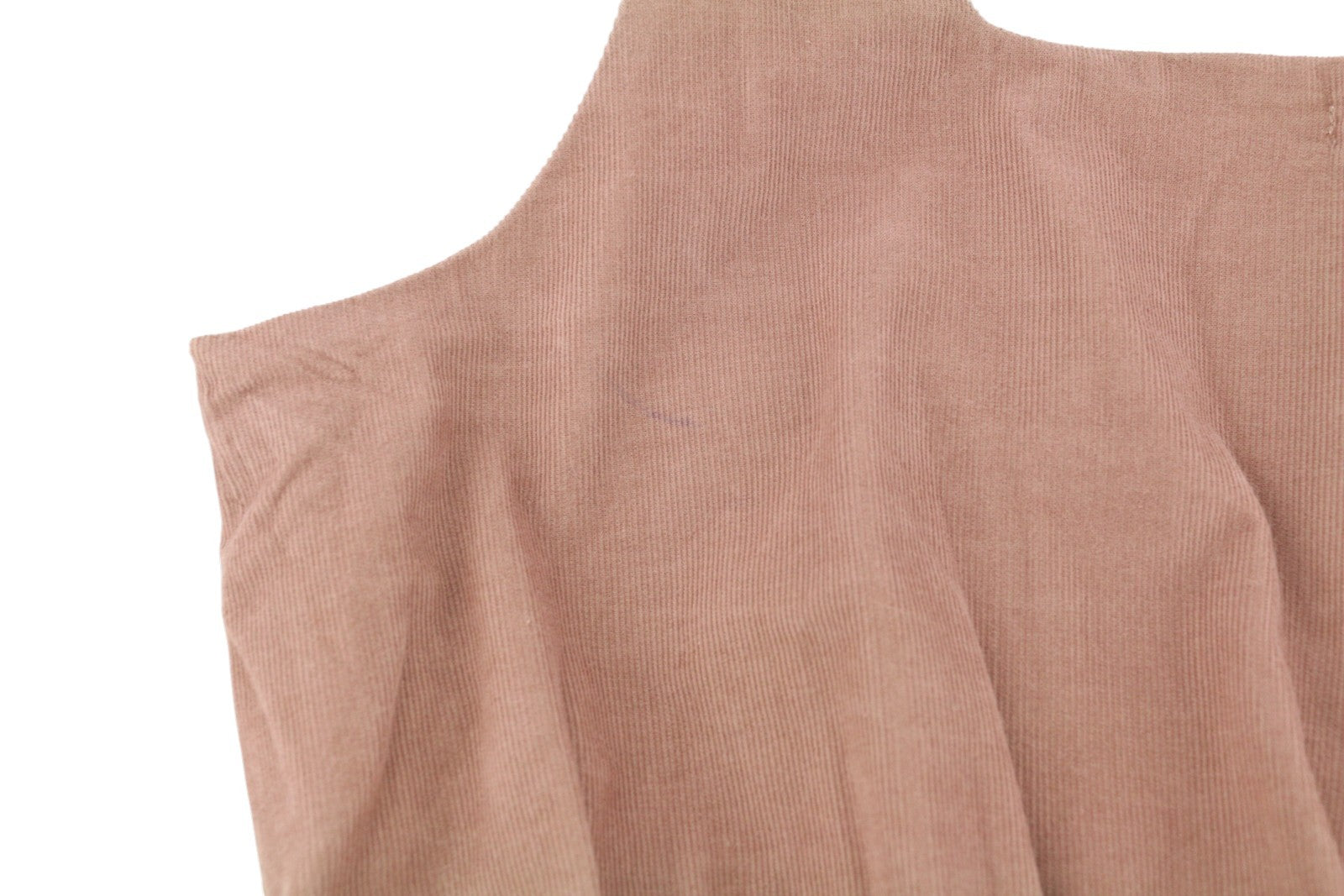 AMERICAN EAGLE OUTFITTERS Women Jumpsuit L Pink Corduroy Belted Cropped