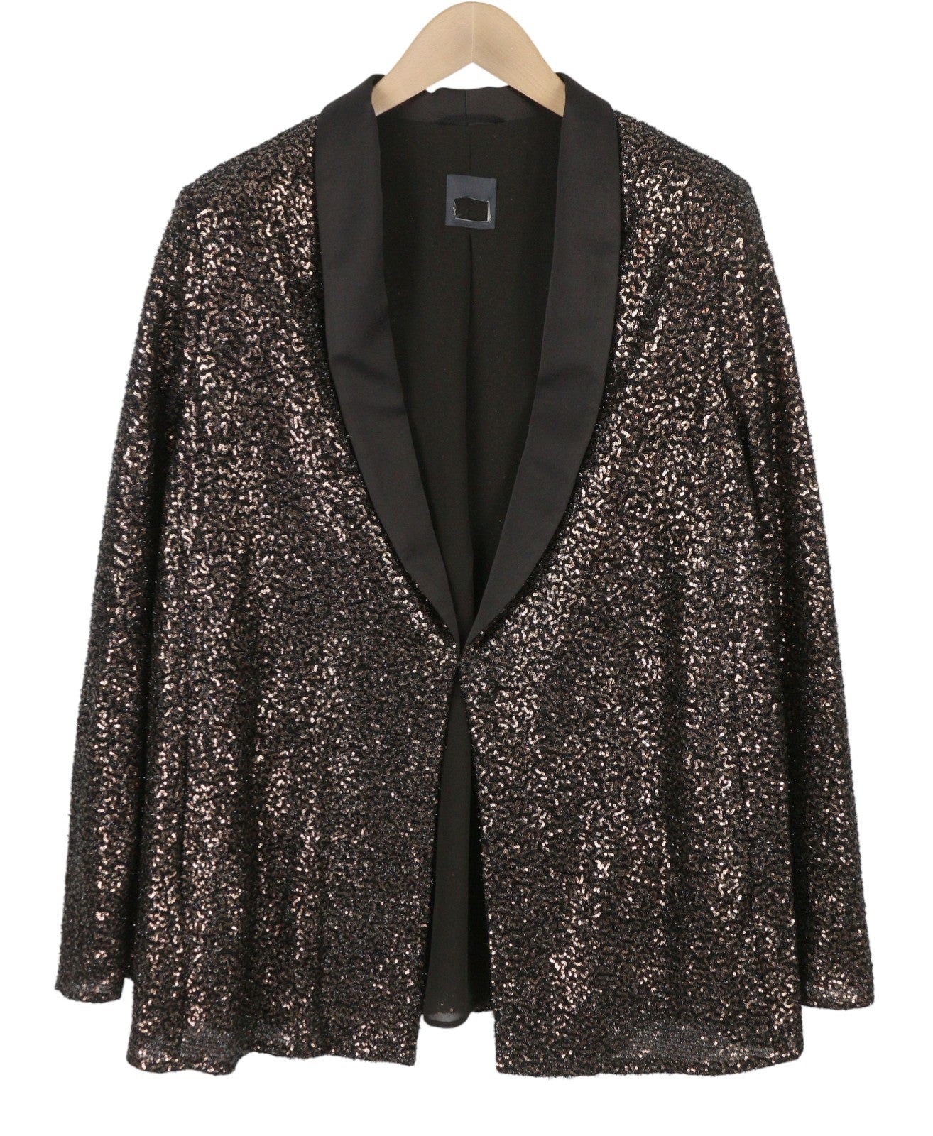 Brown Polyester Blazer