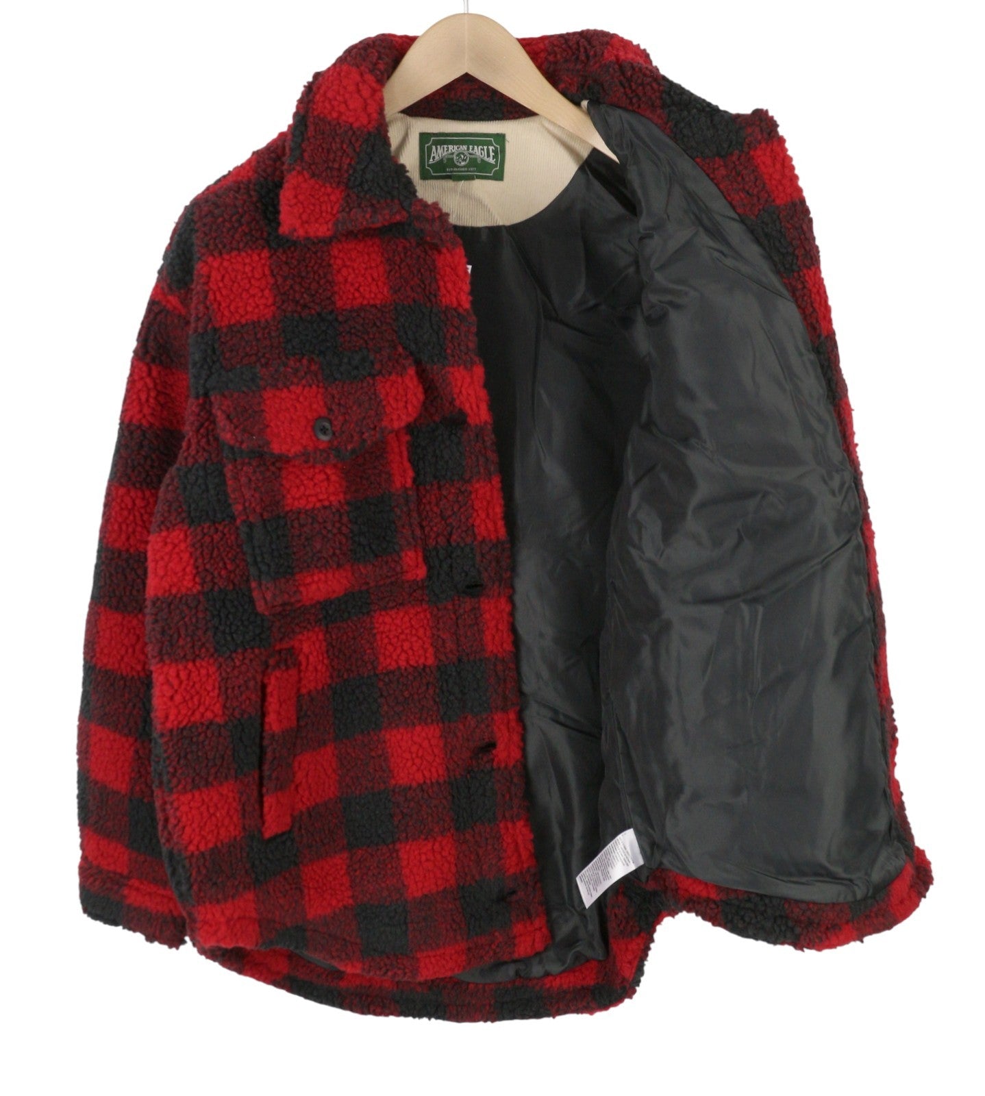 Red Polyester Jacket